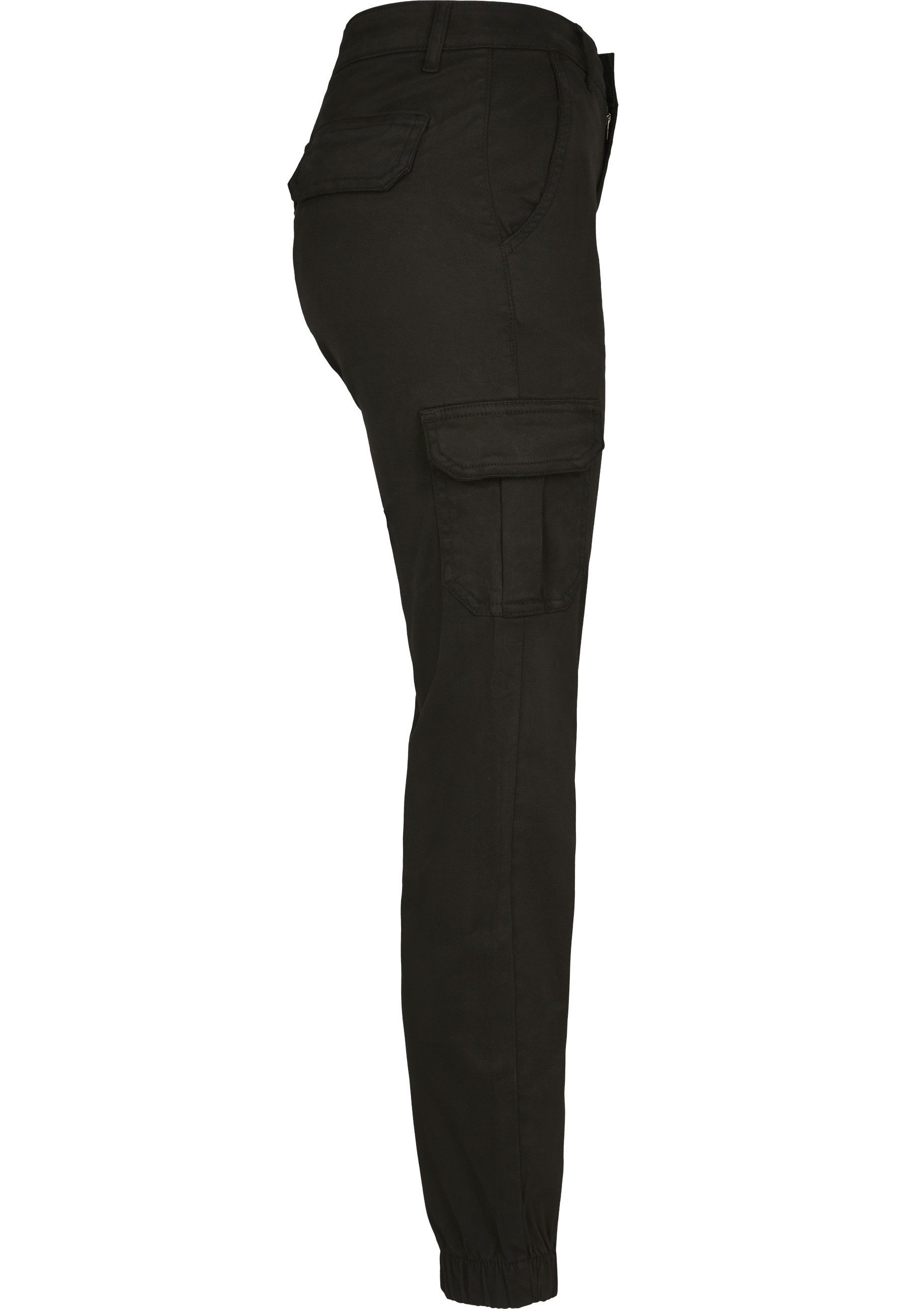 URBAN CLASSICS Cargohose Urban Classics Damen Ladies High Waist Cargo Pants (1-tlg)