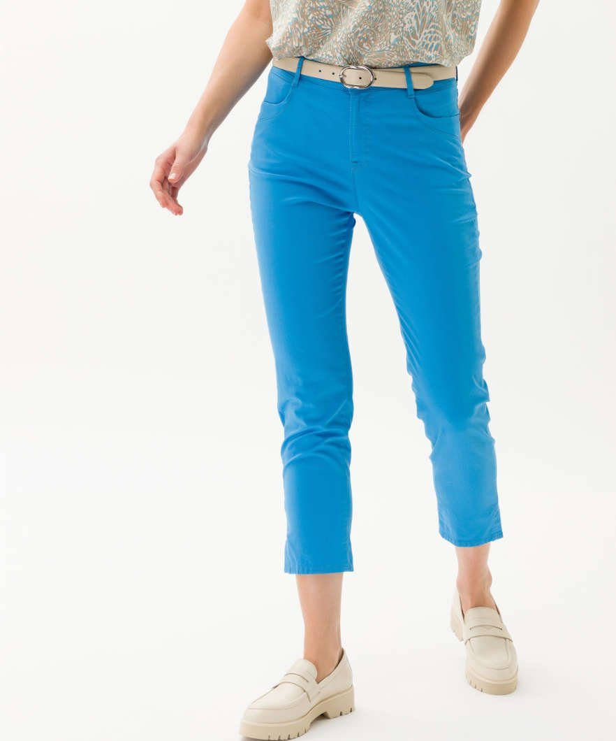 Brax 5-Pocket-Hose Style MARY S hellblau