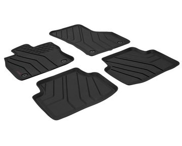 AZUGA Auto-Fußmatten AURADO Gummimatten passend für VW Golf Sportsvan ab 2014-2020, für VW Golf Sportsvan 5-türer