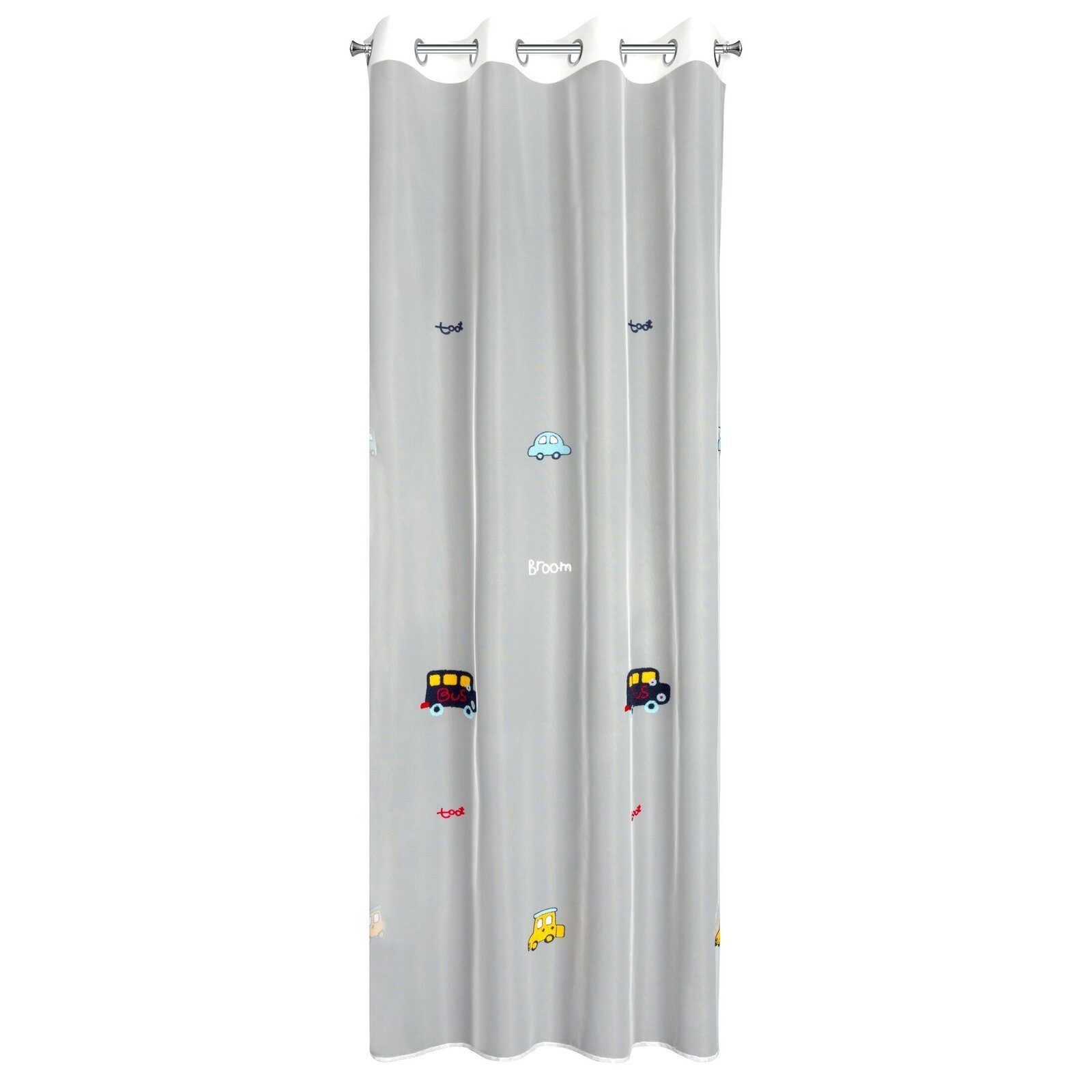 Eurofirany Gardine Kinderzimmer Ösen 140x250 Blumen günstig online kaufen