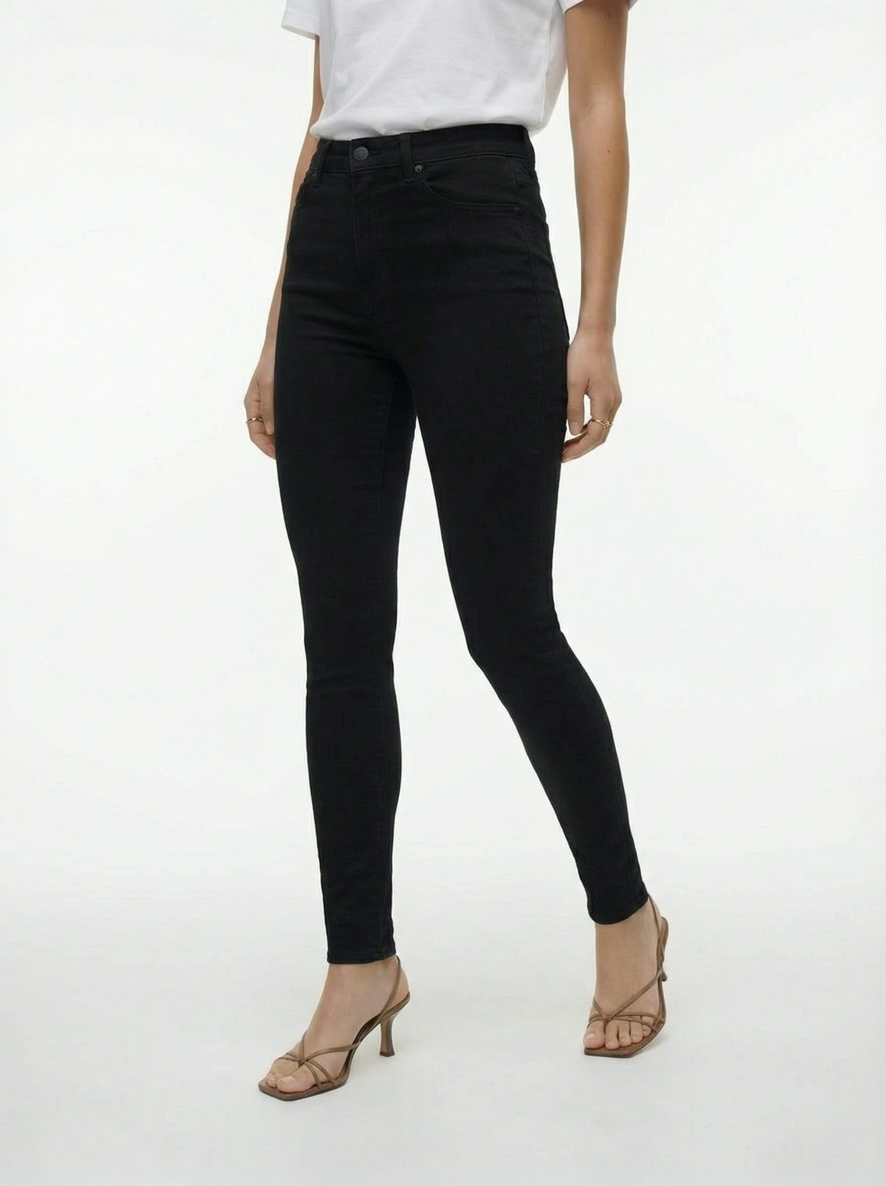 TOPSHOP Skinny-fit-Jeans TSJONI HR SKINNY DNM JEANS BL NOOS Baumwollmischung, skinny fit, high waist