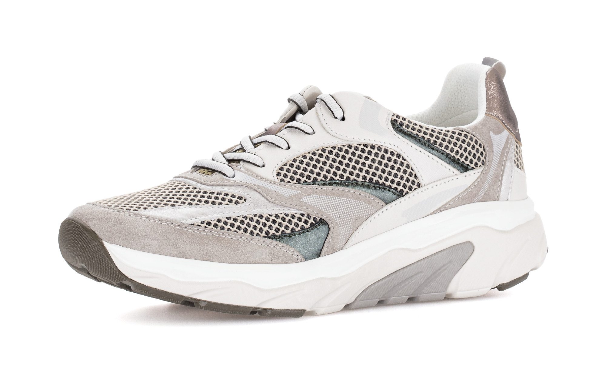rollingsoft Keilsneaker, Freizeitschuh, Halbschuh, Schnürschuh mit rollingsoft-Laufsohle