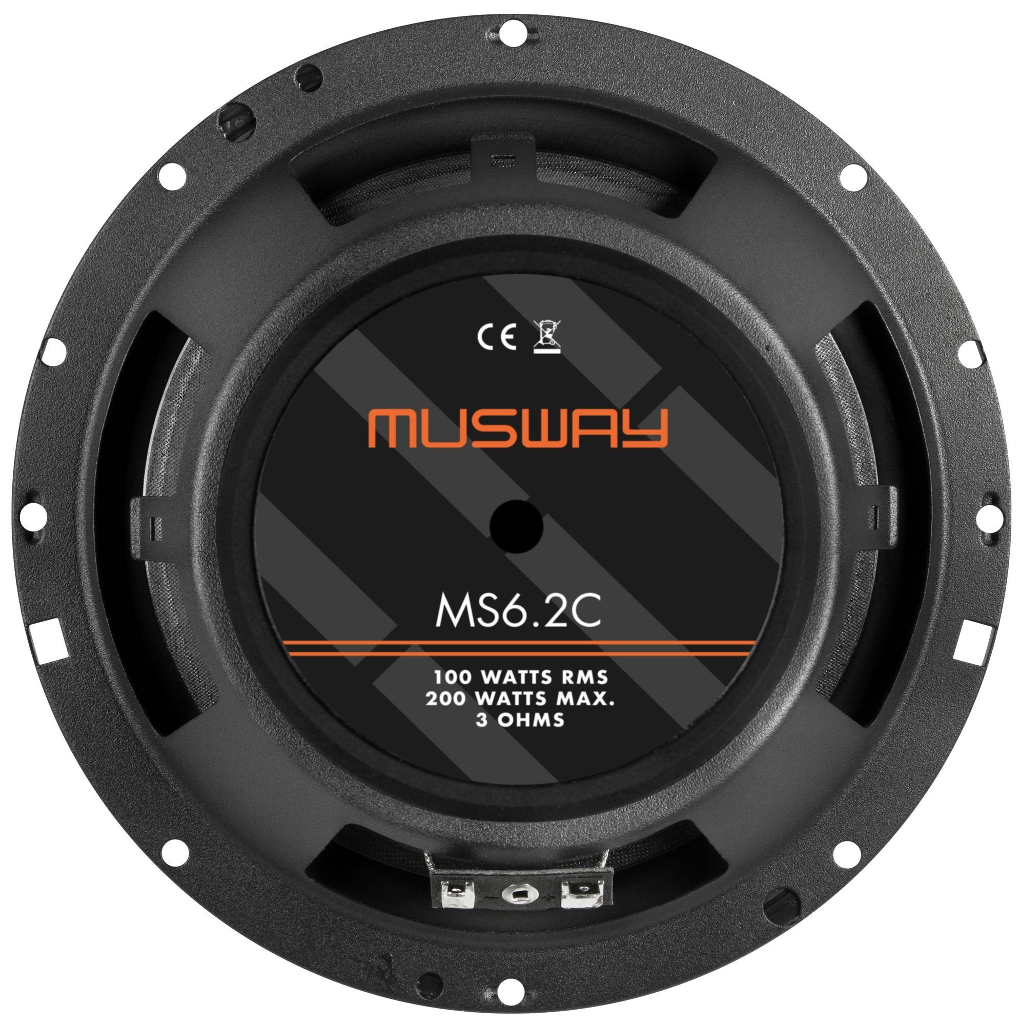 Musway MS6.2C - (Musway - MS6.2C Lautsprecher 16,5cm System) System Lautsprecher Musway 16,5cm Auto-Lautsprecher