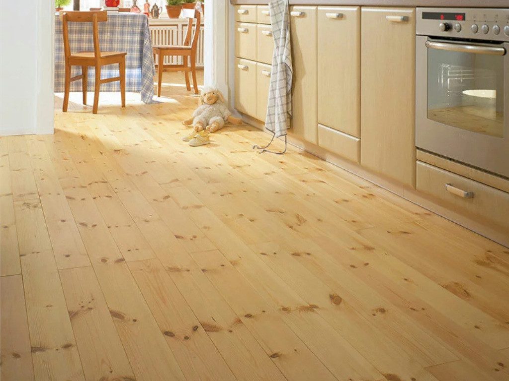 Osmo Parkett Massivholzdiele nordische Kiefer B-Sortierung naturbelassen, 8 St.
