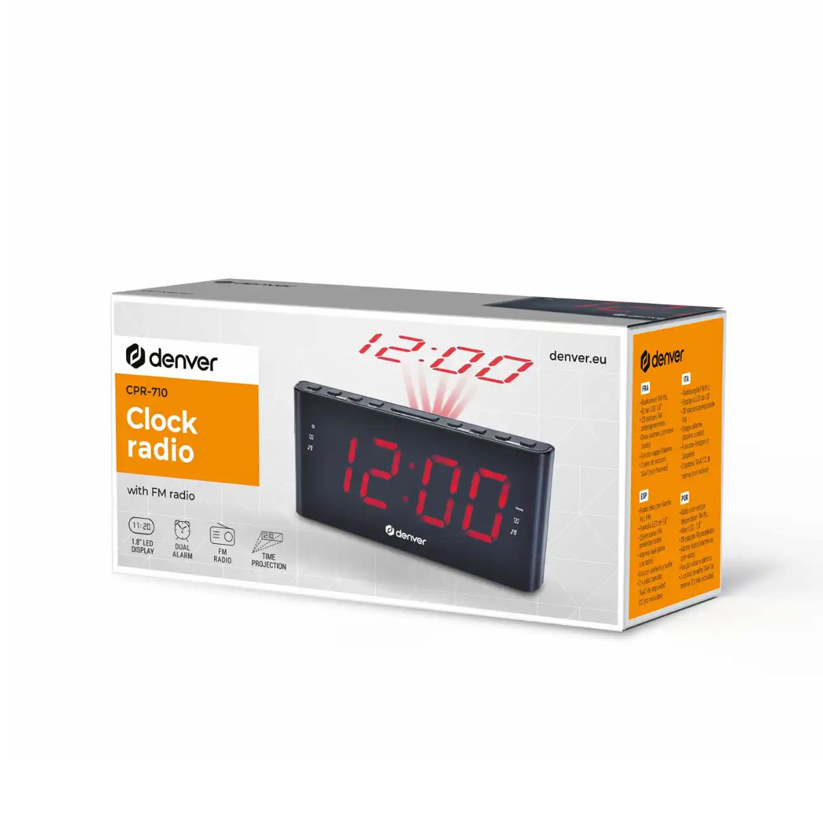 Denver Electronics Radiowecker CPR-710