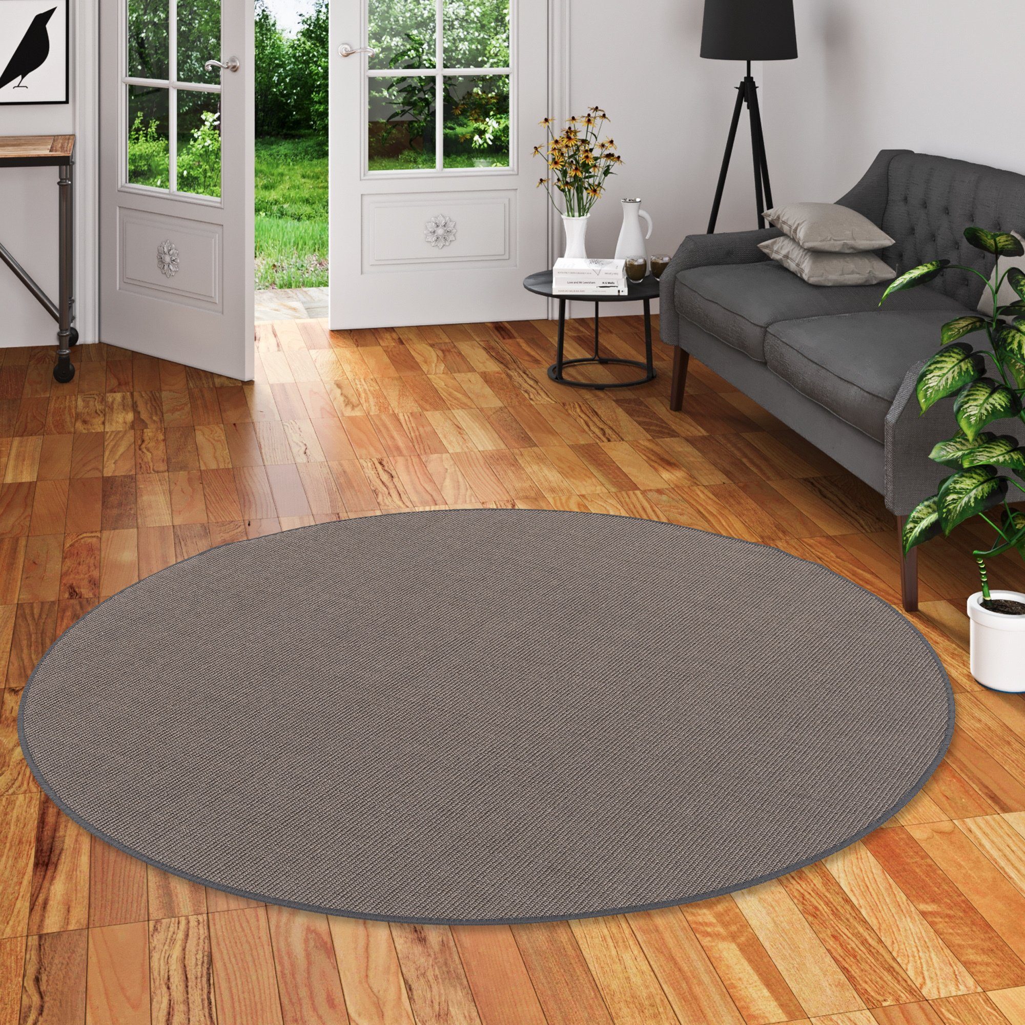 Snapstyle Sisalteppich Sisal Natur Teppich Rund, günstig online kaufen