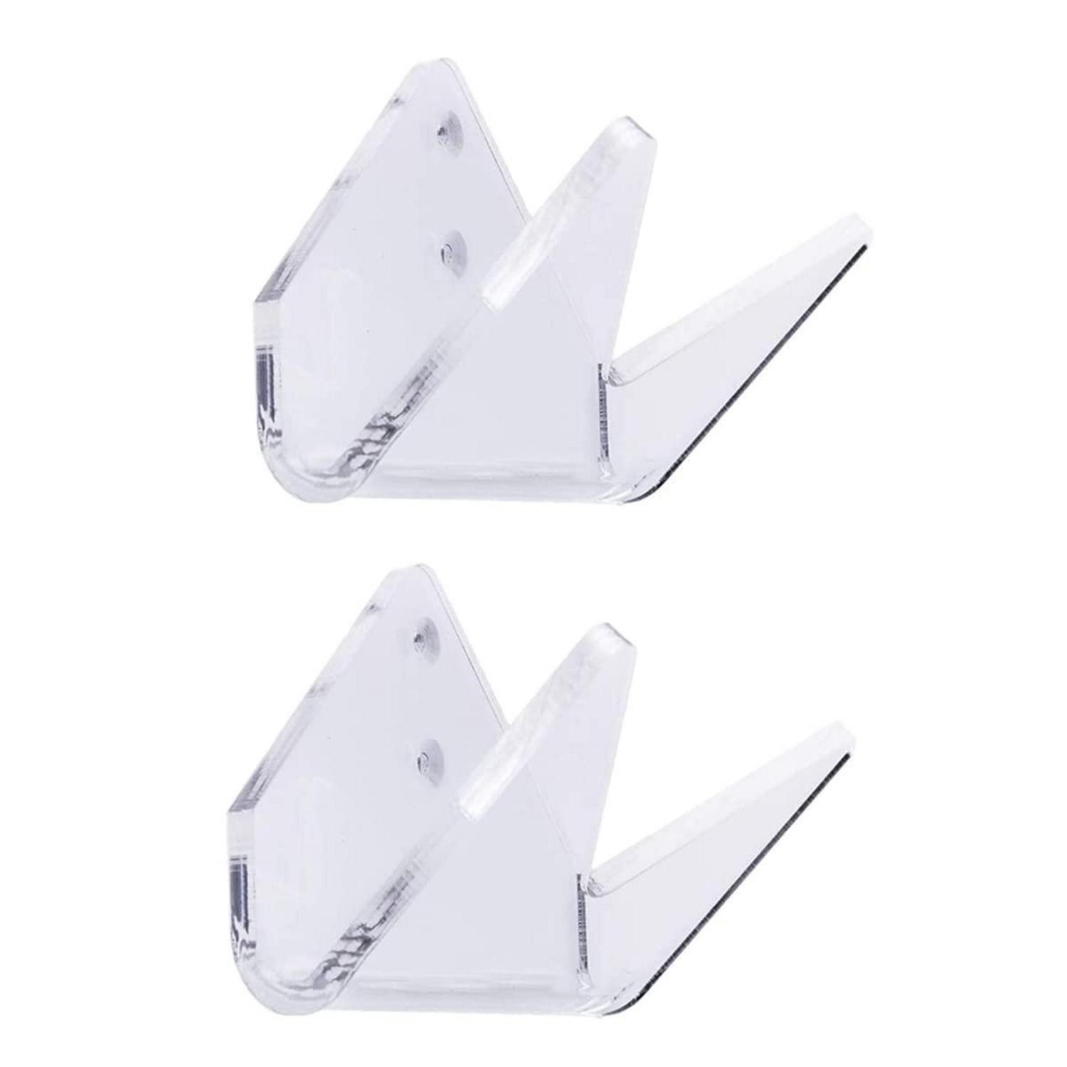 LuxusKollektion Longboard Skateboard Halterung Display 2 Stk. Acryl Klar (2-St)