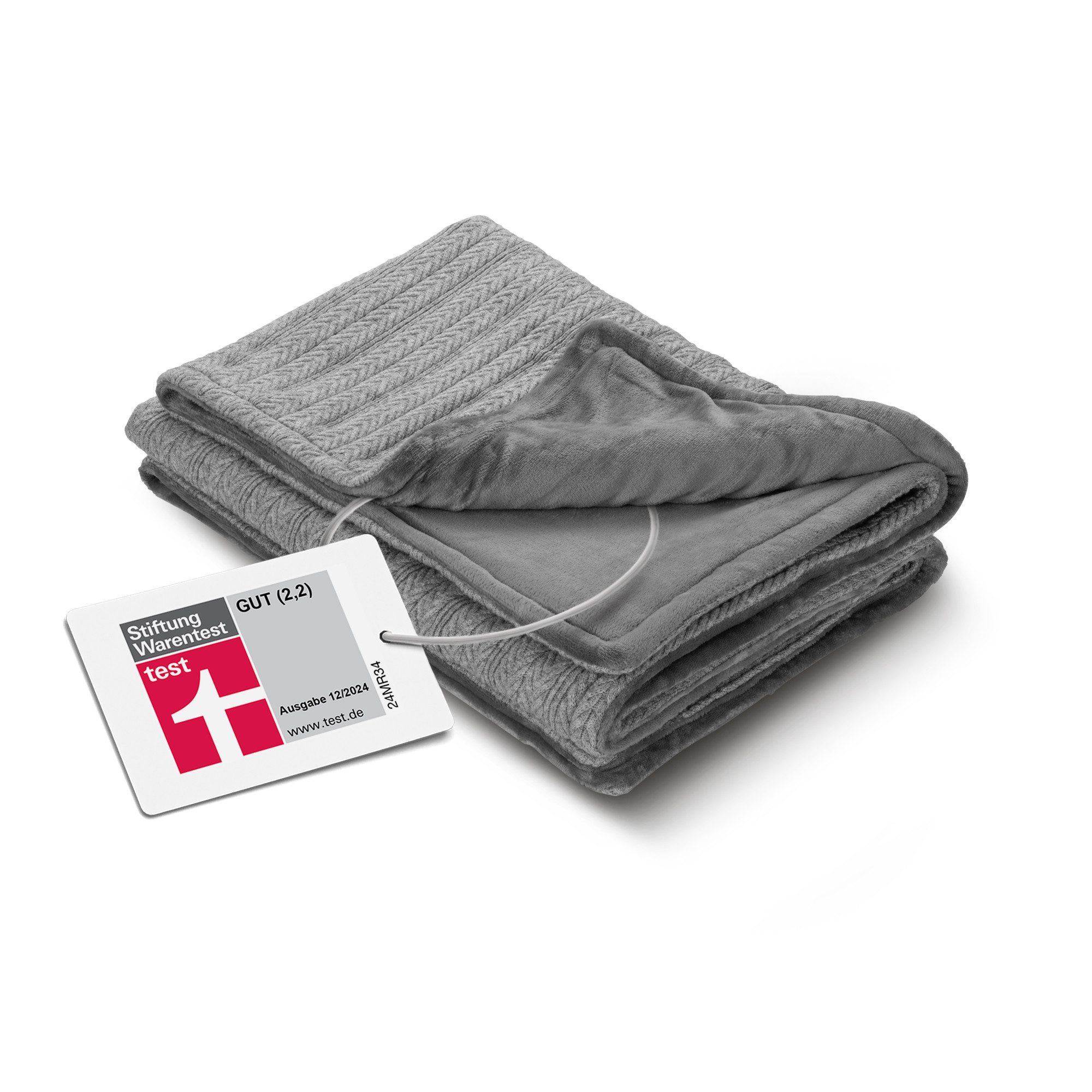 Medisana Heizdecke HB 680, 2-tlg., schnelles Aufwärmen mit 120 Watt, 3 Stufen, automatisches Abschalten