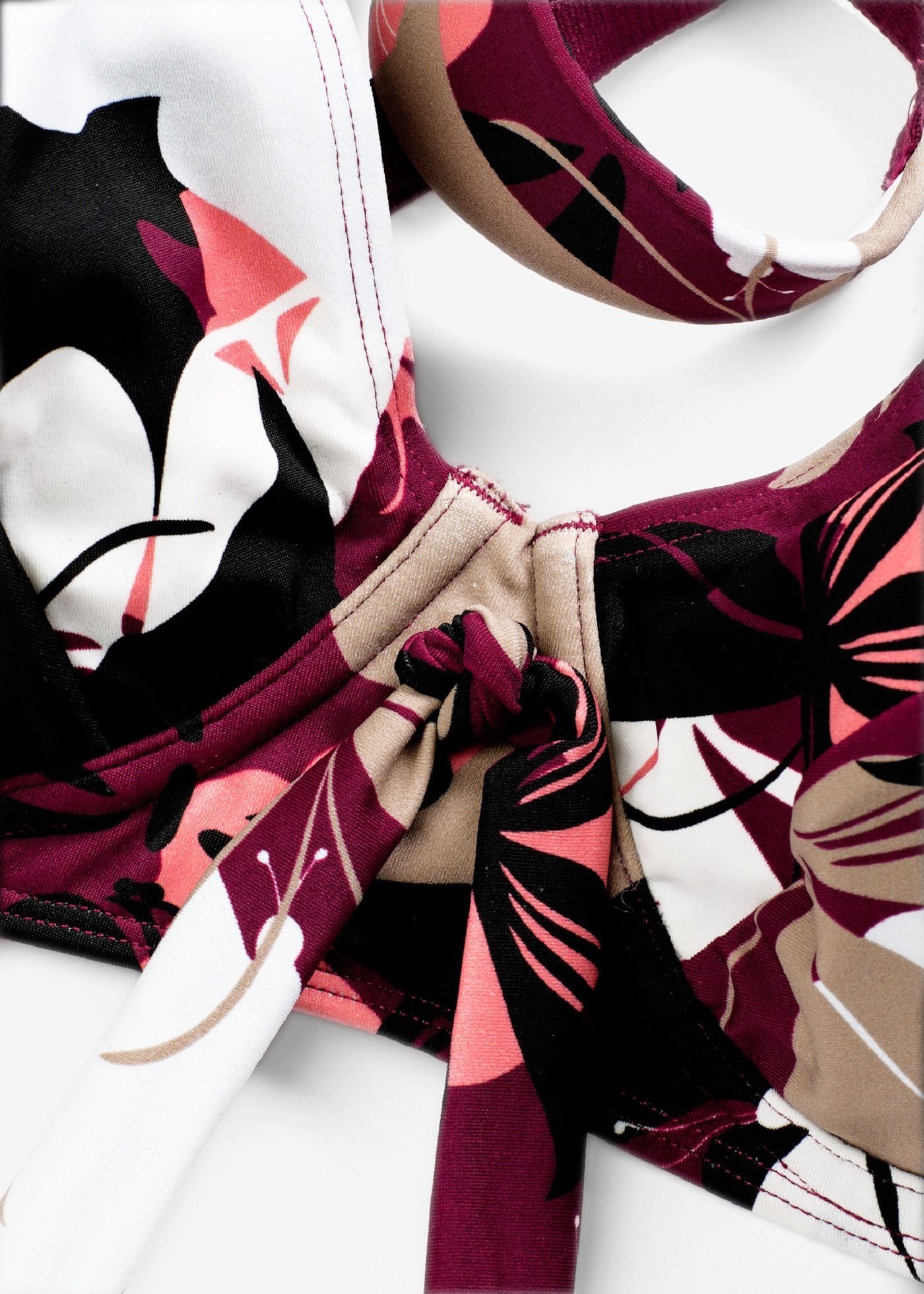 bonprix Bügel-Bikini (Set) mit gepolsterten Trägern, Minimizer-Bügel-Bikini, sportlicher Stil