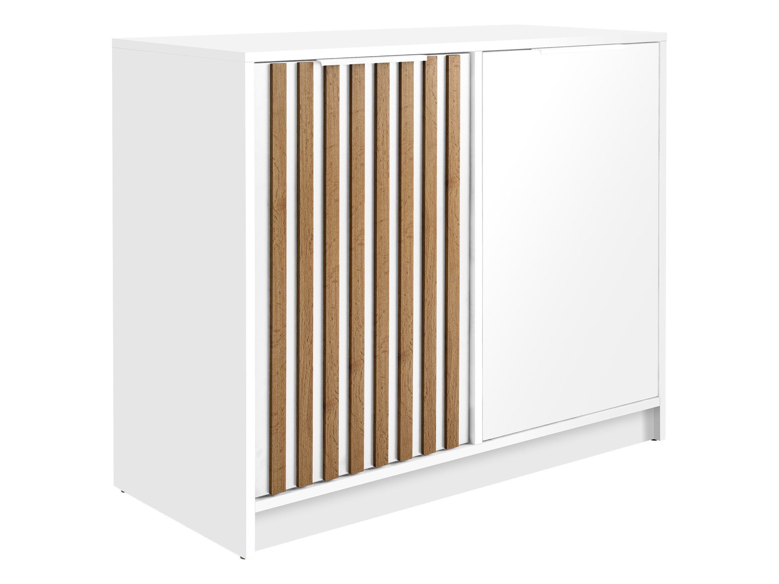 MIRJAN24 Kommode Bali Lux 2D (mi zwei Drehtüren), Scharniere mit gedämpftem Schließsystem, 94x41x82 cm