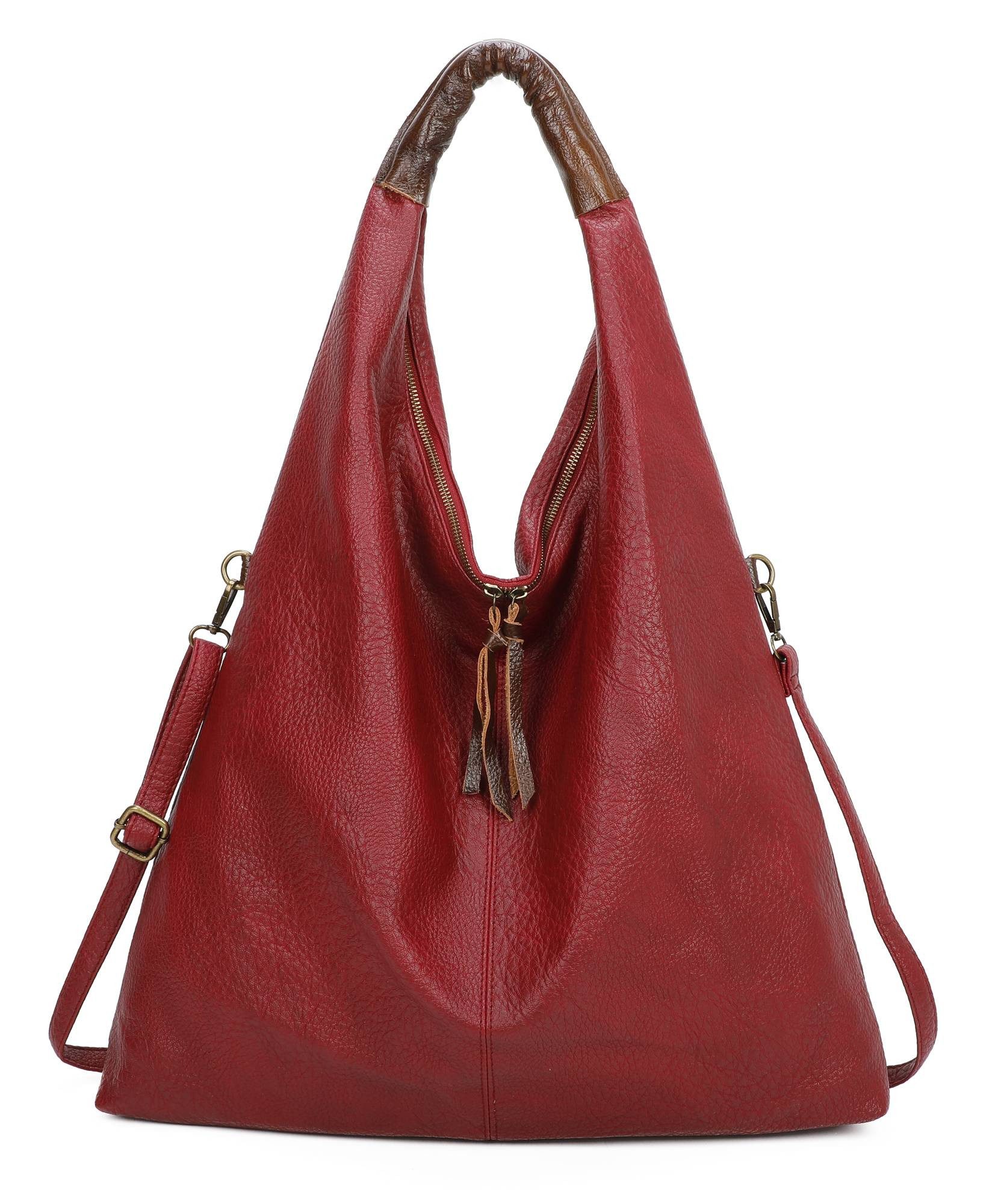 Schultertasche XXL Damen Shopper Tasche Freizeittasche Hobo Bag Weekender Reisetasche