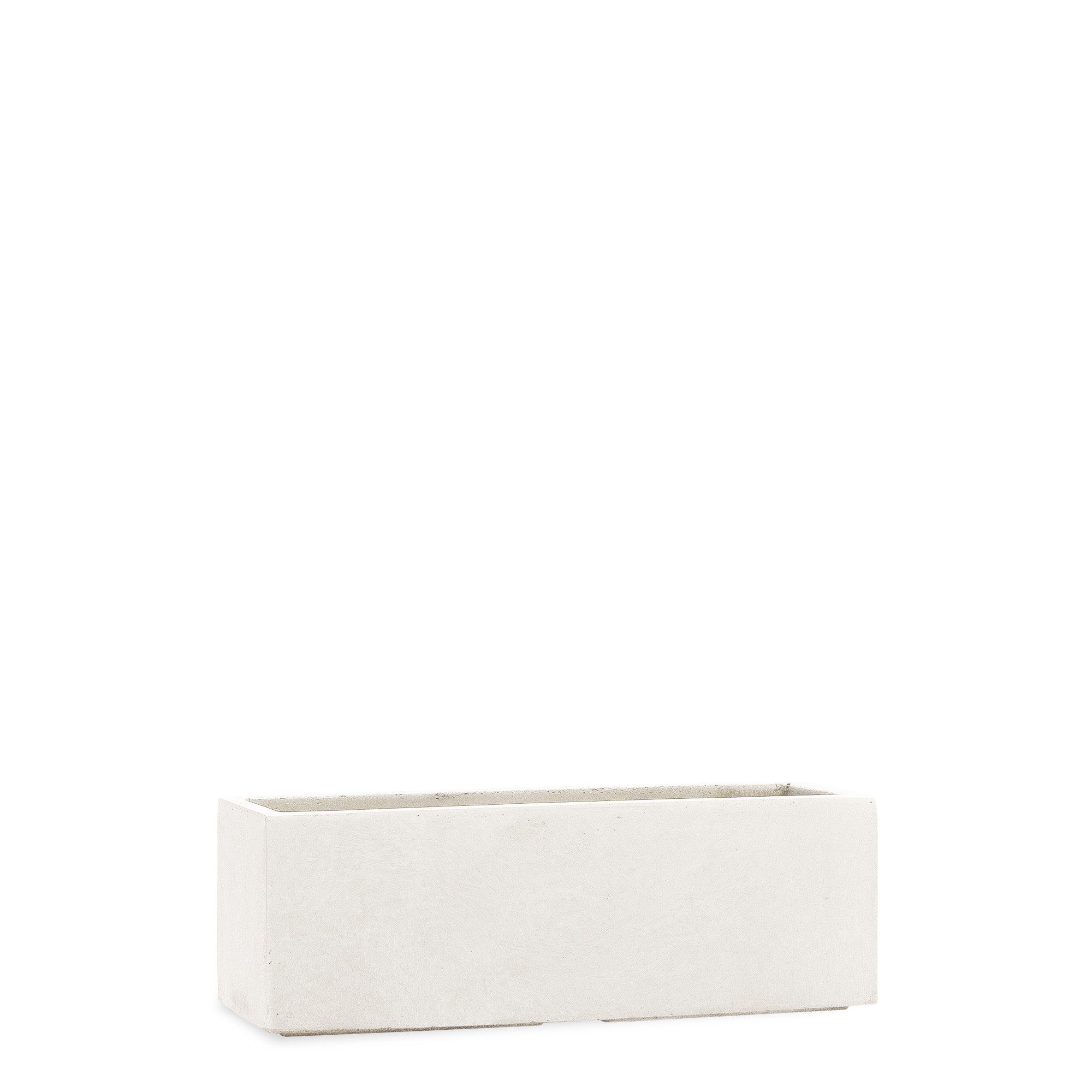 Pflanzwerk® Pflanzkübel TUB Frostbeständiger Fensterbank Premium Blumenkübel mit Lotus-Effekt, Fiberglas - Handgefertigt - Rechteckig – Frostbeständig