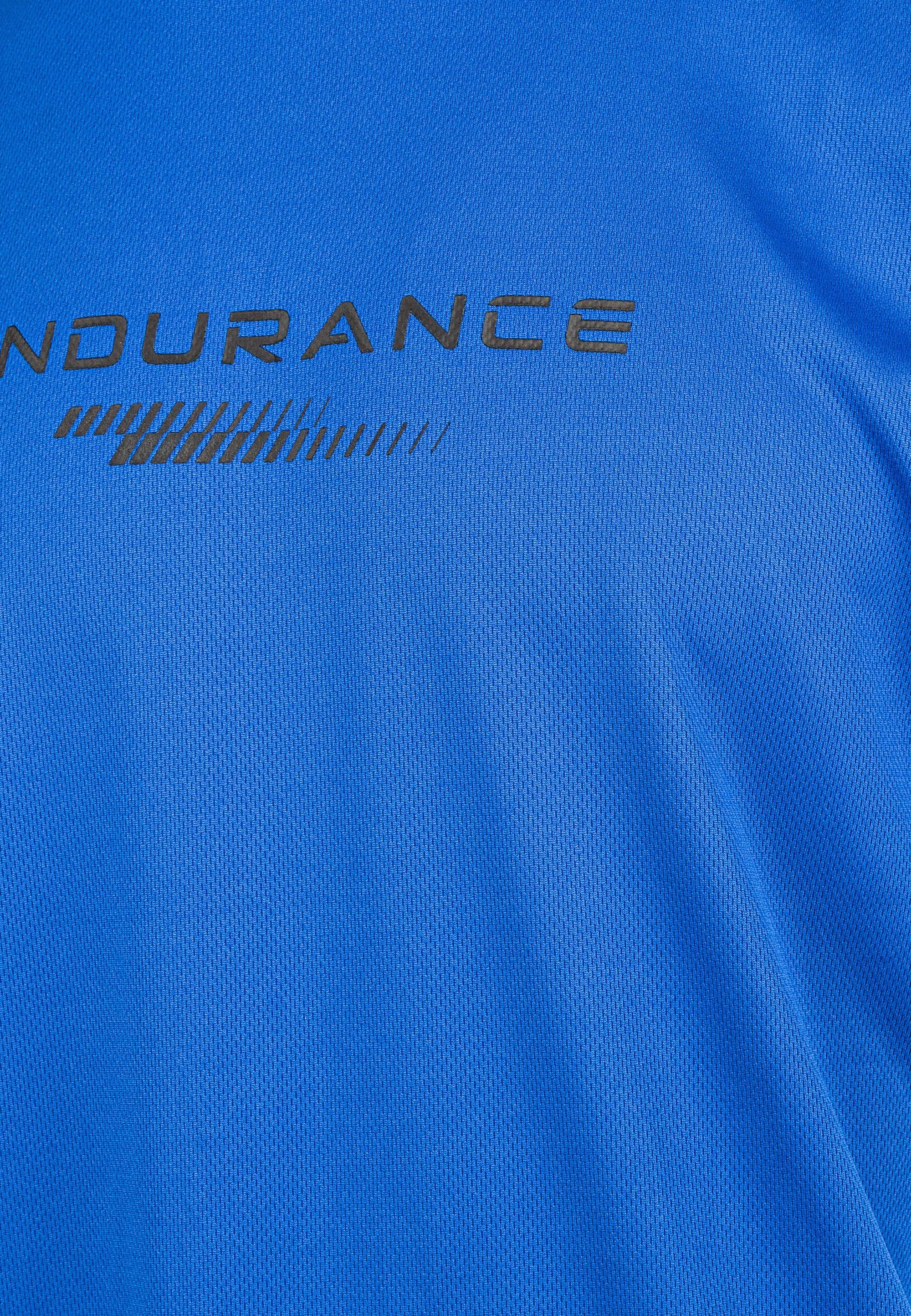 ENDURANCE Dipat Technologie mit (1-tlg) dunkelblau Funktionsshirt schnelltrocknender DRY QUICK