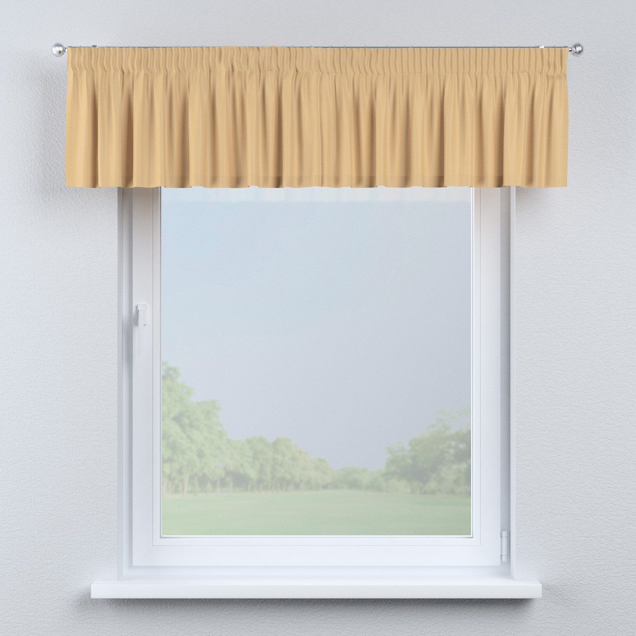 Kurzgardine mit Kräuselband, silbern, 130 x 40 cm, Damasco (141-77) günstig online kaufen