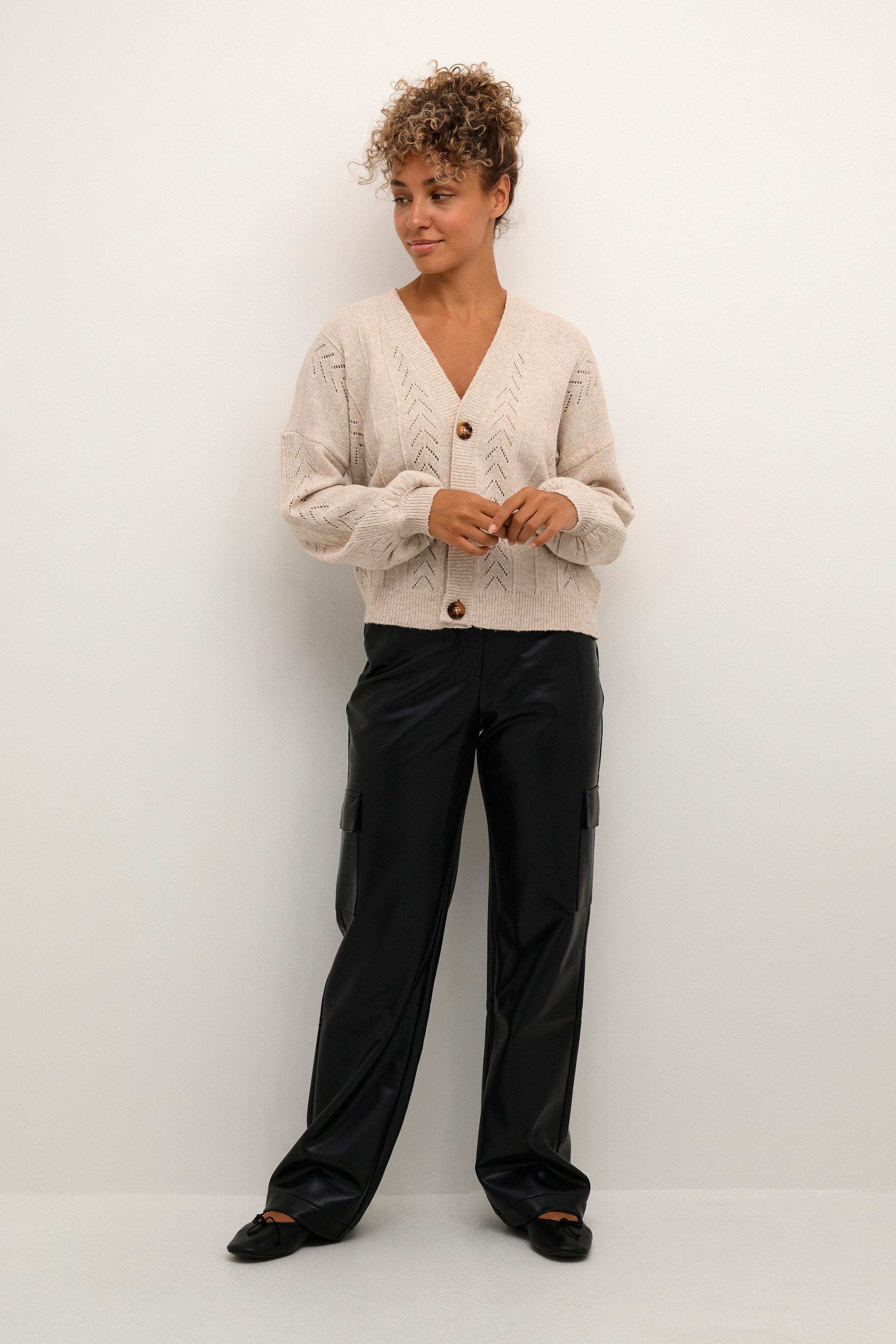 Cream Cardigan Strickjacke CRHoliday