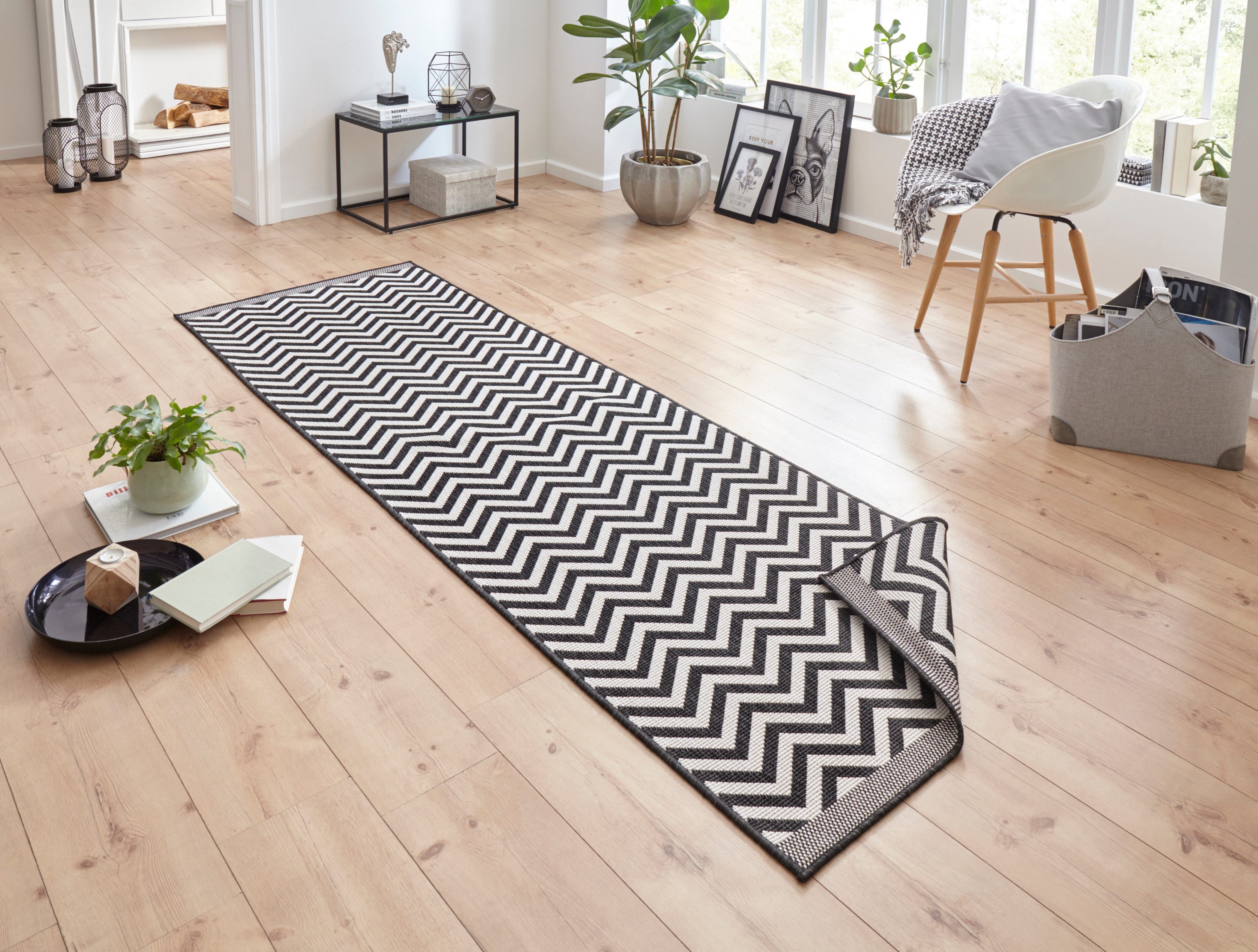 HANSE Home Teppich Palma Wendeteppich, rechteckig, Höhe: 5 mm, In-& Outdoor günstig online kaufen