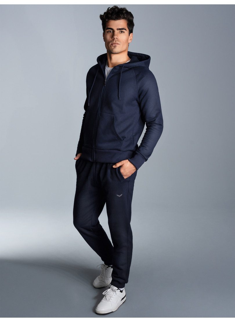 Trigema Freizeitanzug "TRIGEMA Jogginganzug mit Kapuze und Reißverschluss" günstig online kaufen