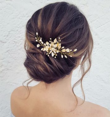 AquaBreeze Haarnadeln Braut Hochzeit Haarkämme, Für Frauen und Mädchen (Gold), Für Frauen und Mädchen (Gold)