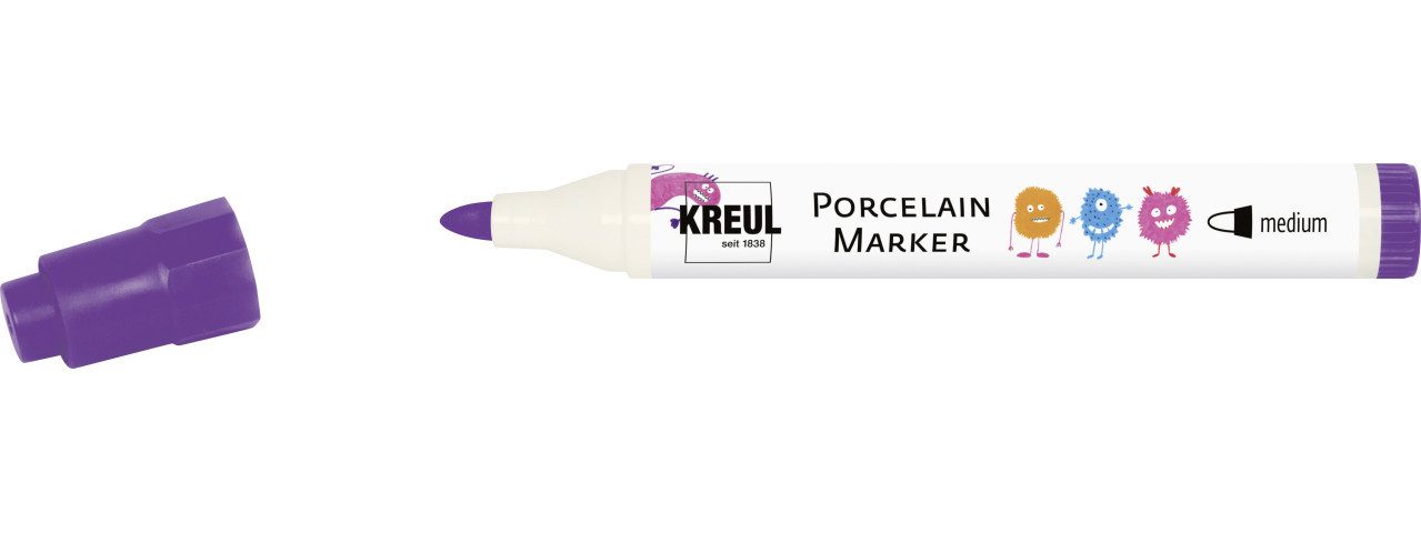Marker Kreul PorcelainPen easy violett