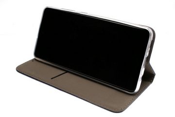 JAMCOVER Handyhülle Bookcase Smooth & Safe - Handytasche für Samsung Galaxy A14, A14 5G (16,72 cm/6,6 Zoll), Kartenfach und Standfunktion