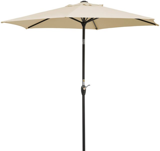SCHNEIDER SCHIRME Sonnenschirm Bilbao, Ø 220 cm, ca. 180 g/m², ohne Schirmständer