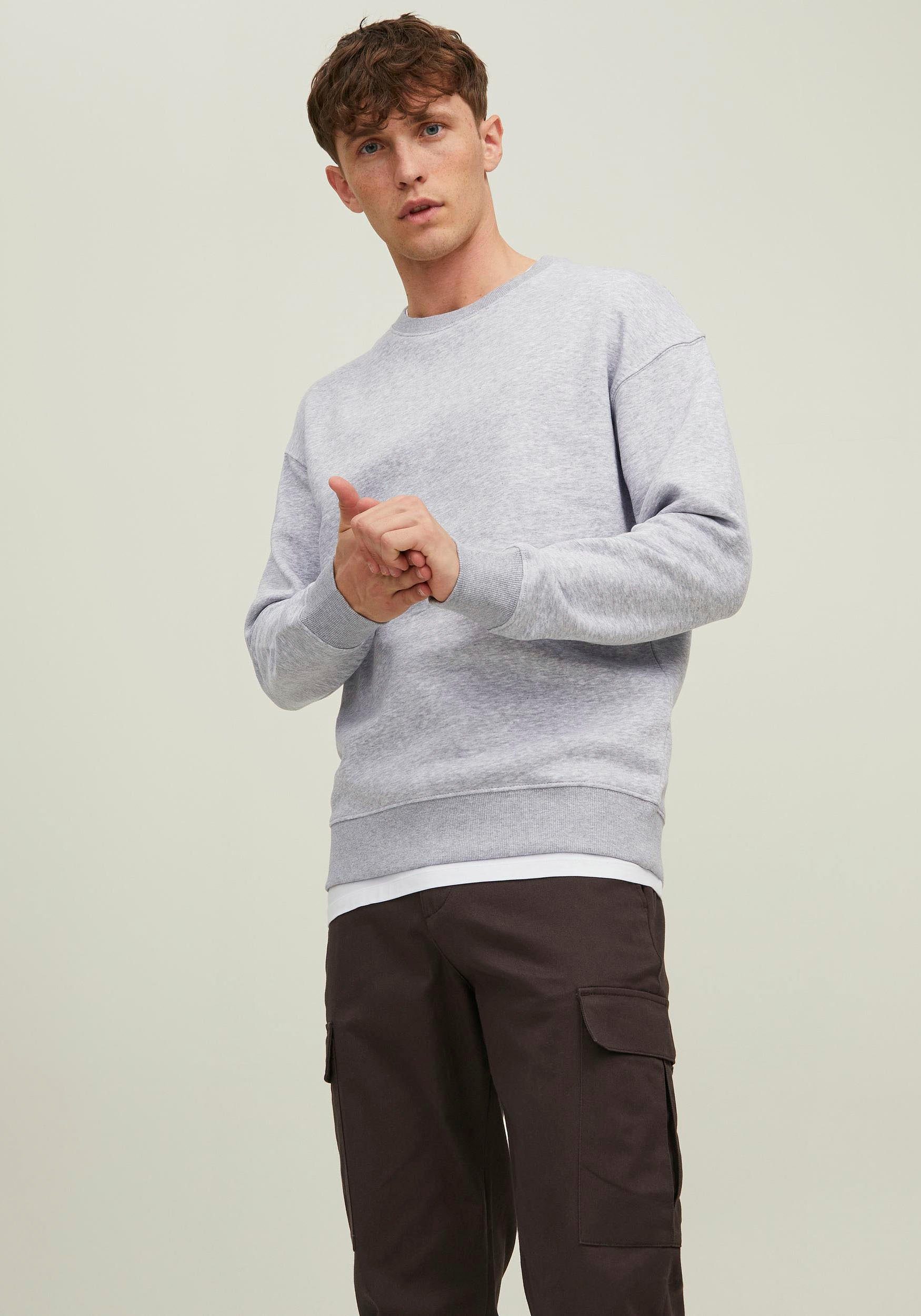 Sweatshirt JJESTAR BASIC SWEAT CREW NECK NOOS