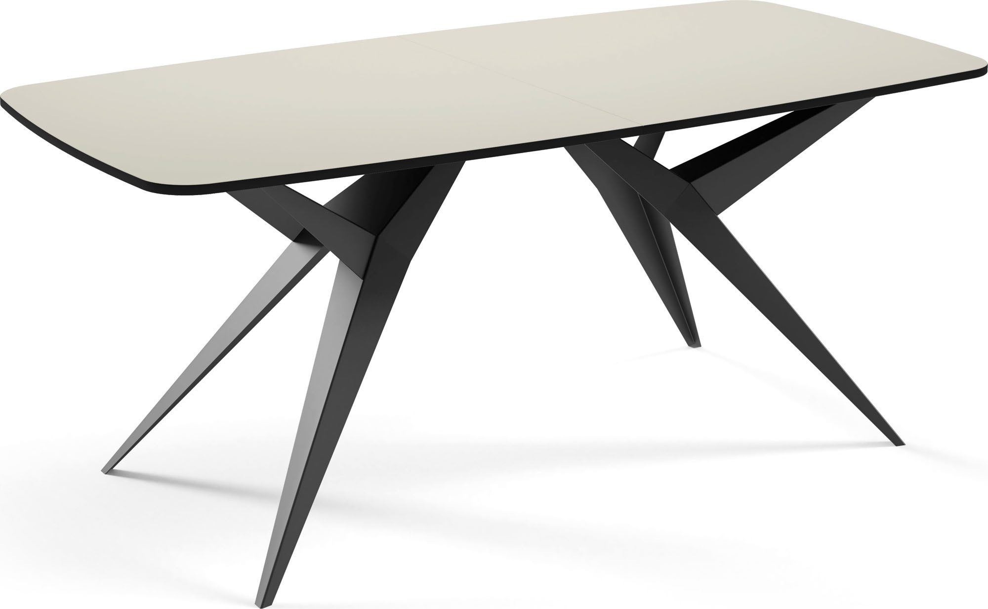 WFL GROUP Esstisch Trax (erhältlich in 3 Größen – 160/180/200, ausziehbar a günstig online kaufen