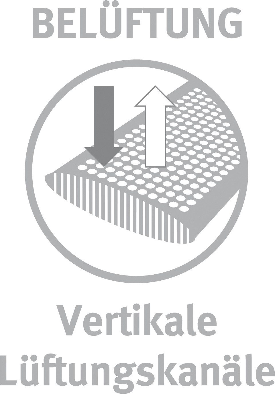 Paradies Kopfstützkissen Paradies Funktionskissen VITA VARIO BH 75x50 cm weiß