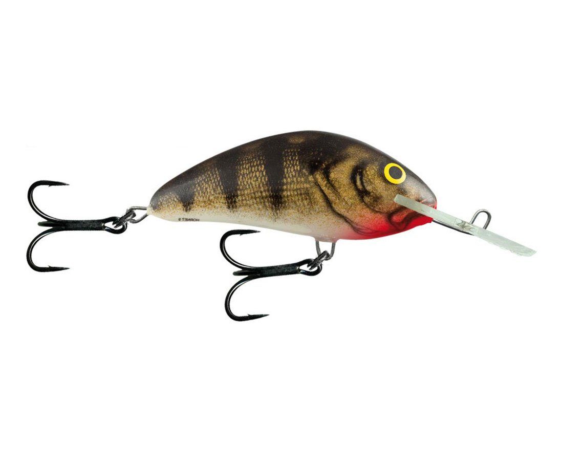 Salmo Kunstköder Salmo Hornet 9 Wobbler barsch emerald perch EP, (1-St)