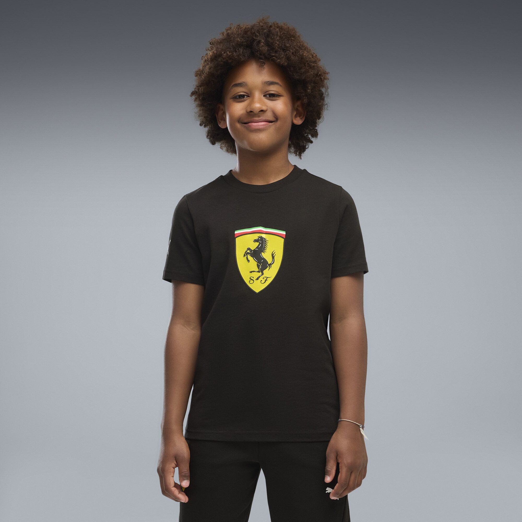 PUMA T-Shirt Scuderia Ferrari Coloured Shield T-Shirt Jugendliche