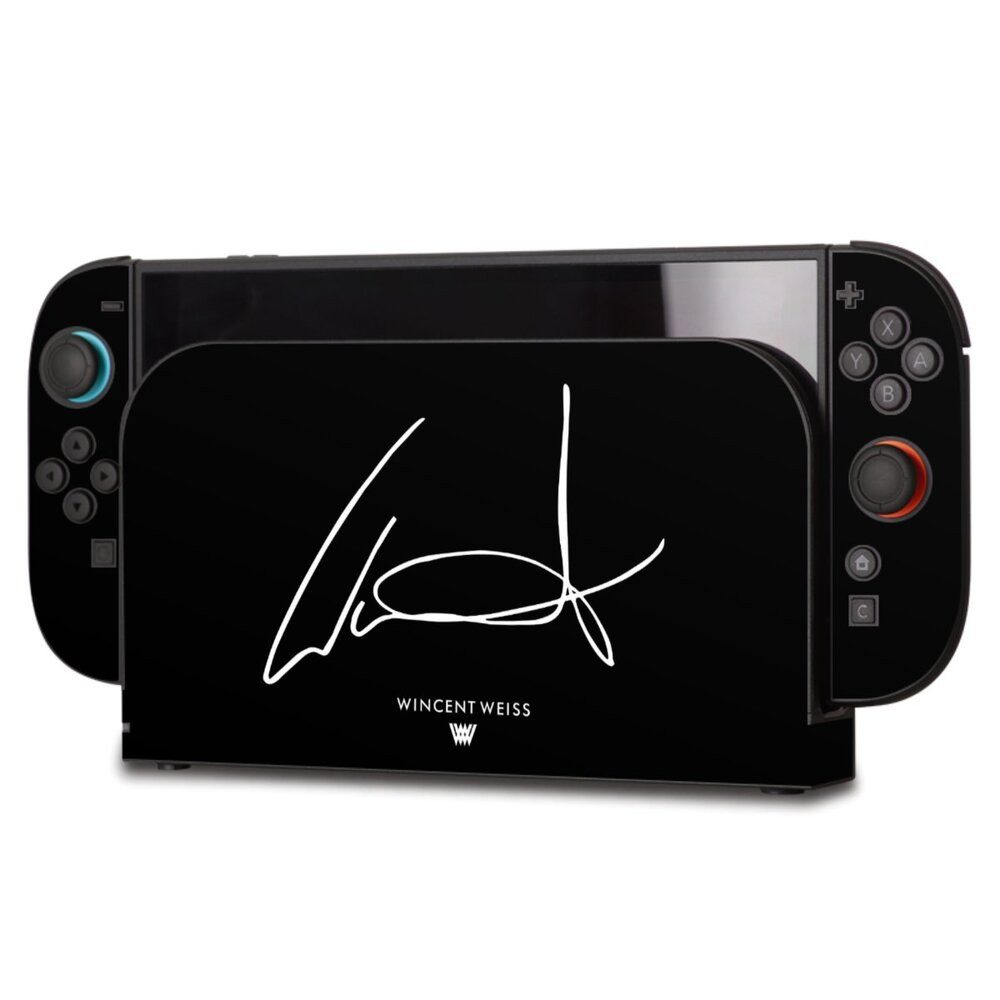 DeinDesign Konsolen-Cover Wincent Weiss Signatur Musik Autogramm, Nintendo Switch 2 Skin Aufkleber Sticker Folie