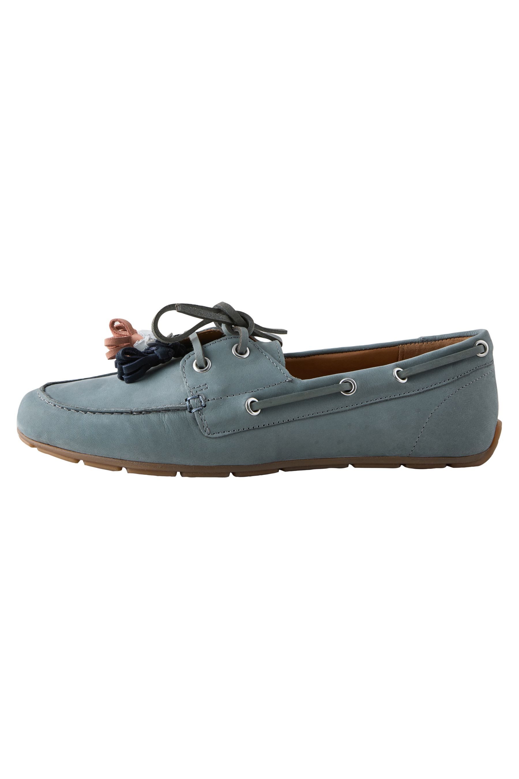 Next Forever Comfort® Leder-Bootsschuhe mit Anhänger Loafer (1-tlg) günstig online kaufen