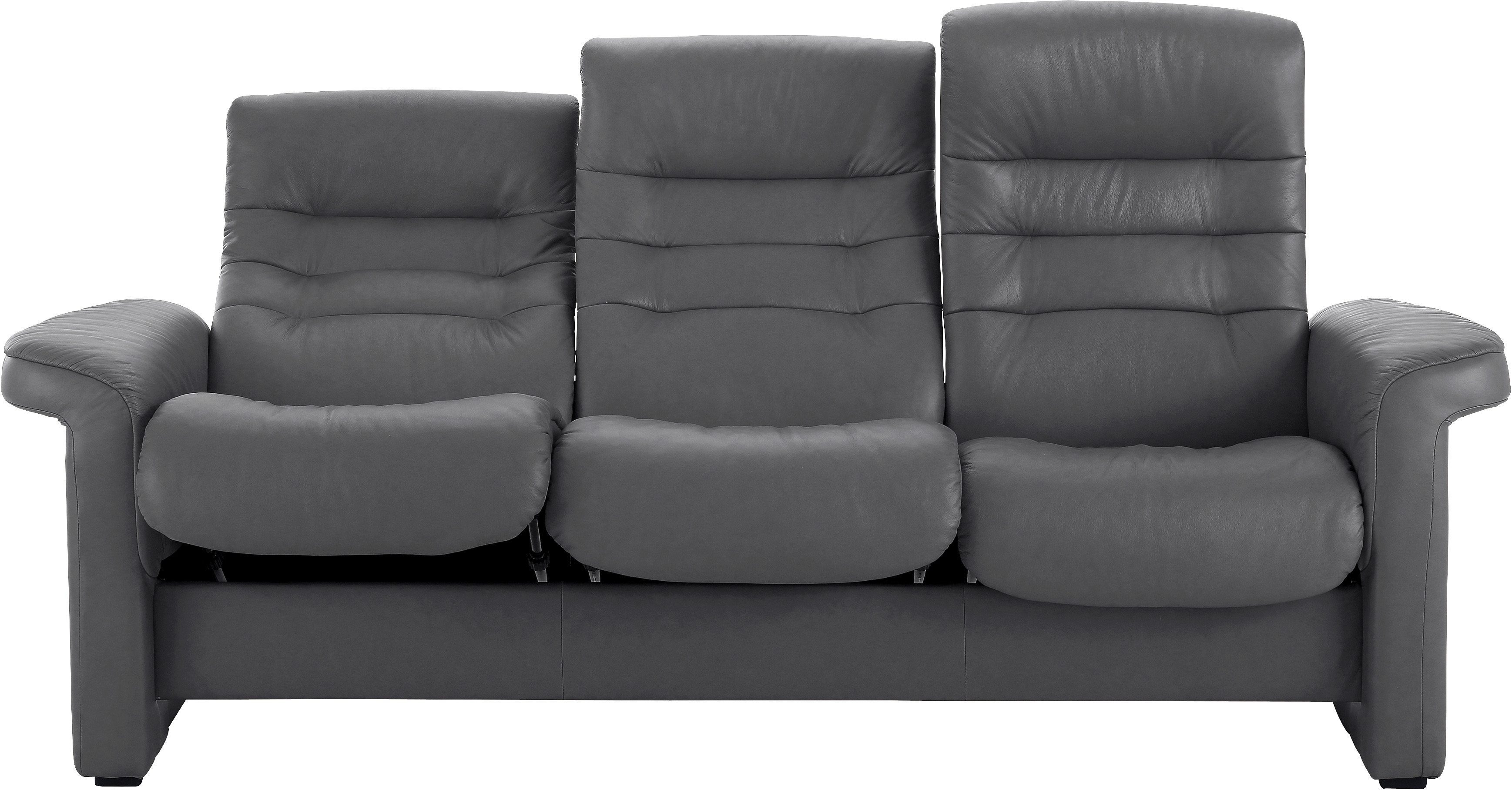 Breite & 3-Sitzer rock PALOMA Back, 209 Rückenverstellung, Sapphire, Stressless® cm Relaxfunktion High inklusive