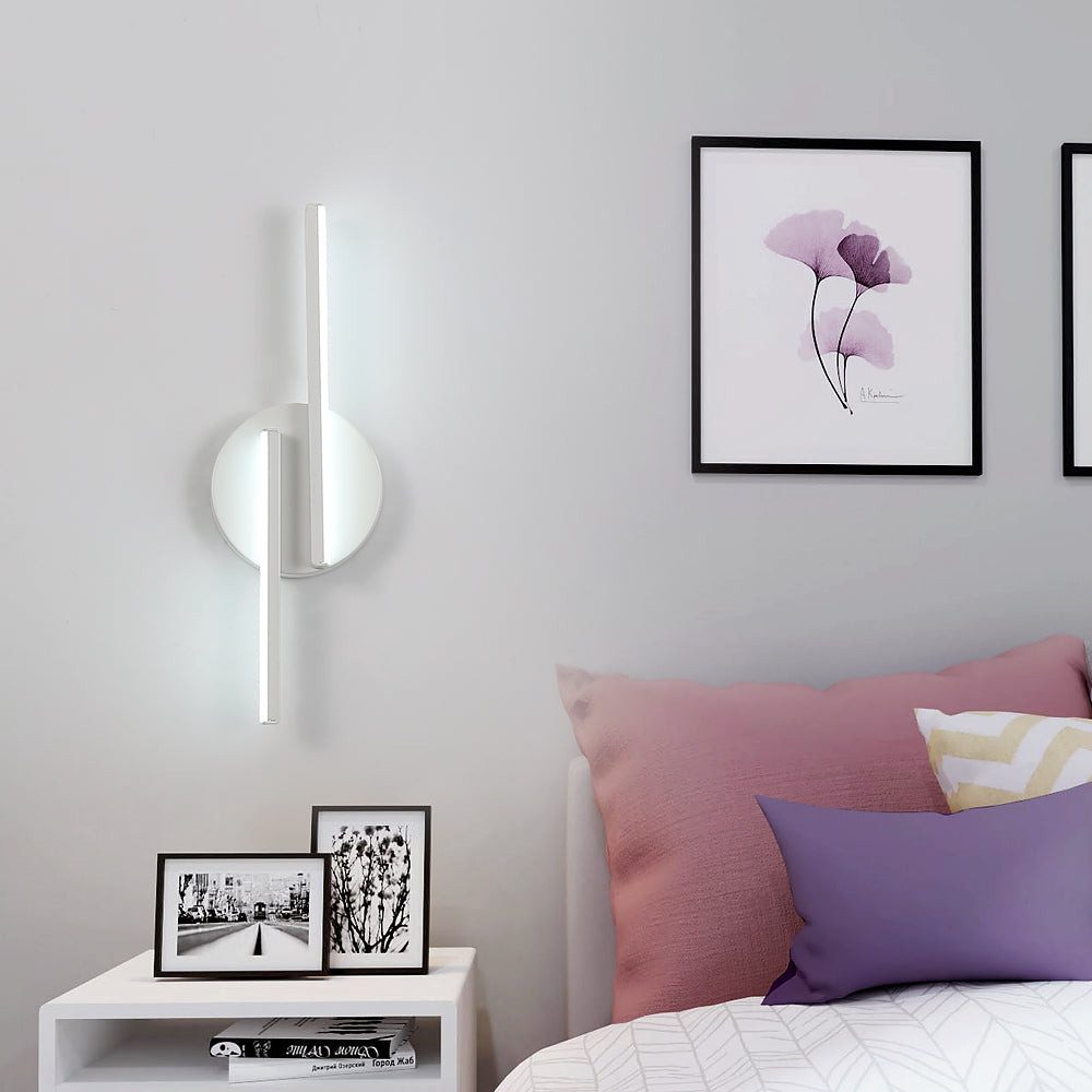 Riserva LED Wandleuchte Moderne Wandleuchte,16W LED Wandlampe,für Schlafzimmer,Wohnzimmer,Flur, LED wechselbar, Klassisch und schlicht, einfach zu installieren