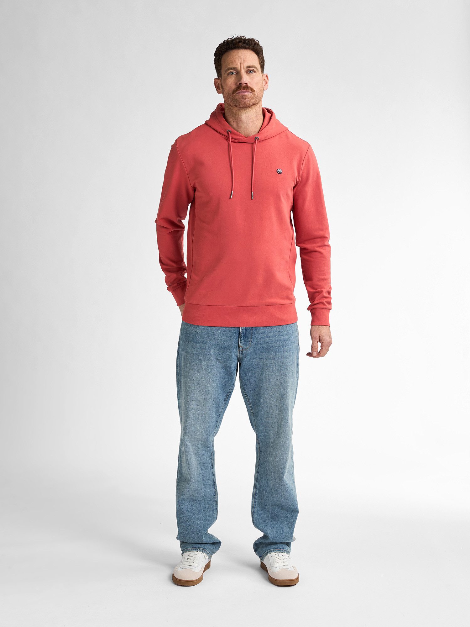 Petrol Industries Sweatshirt Bequemer Hoodie Driftwood