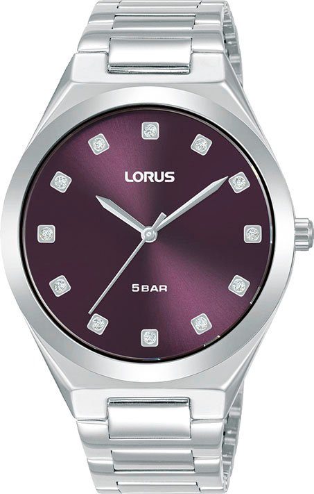 LORUS Quarzuhr RG299VX9, mit Kristallsteinen