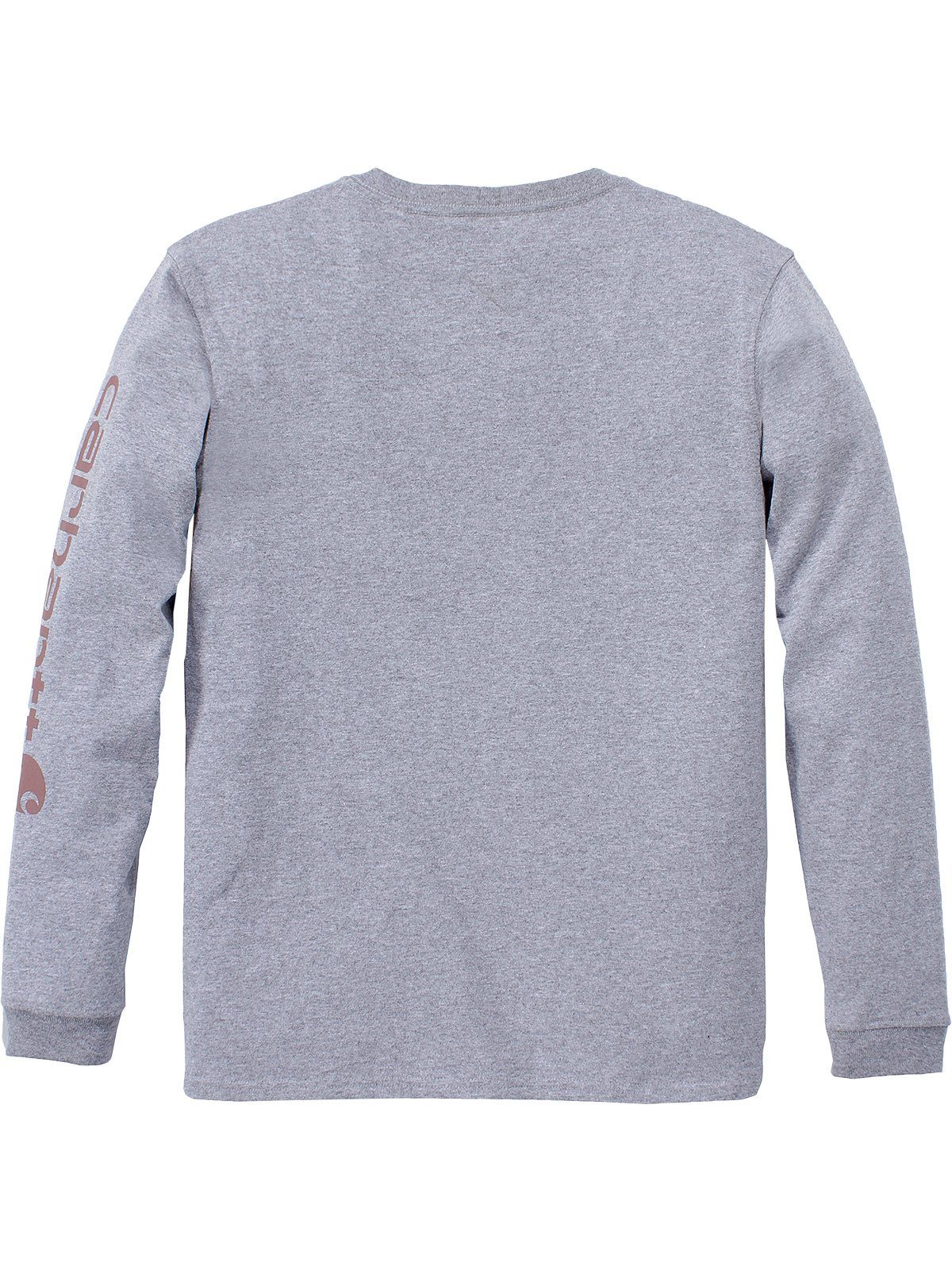 Langarmshirt heather Carhartt Sleeve grey T-Shirt Long