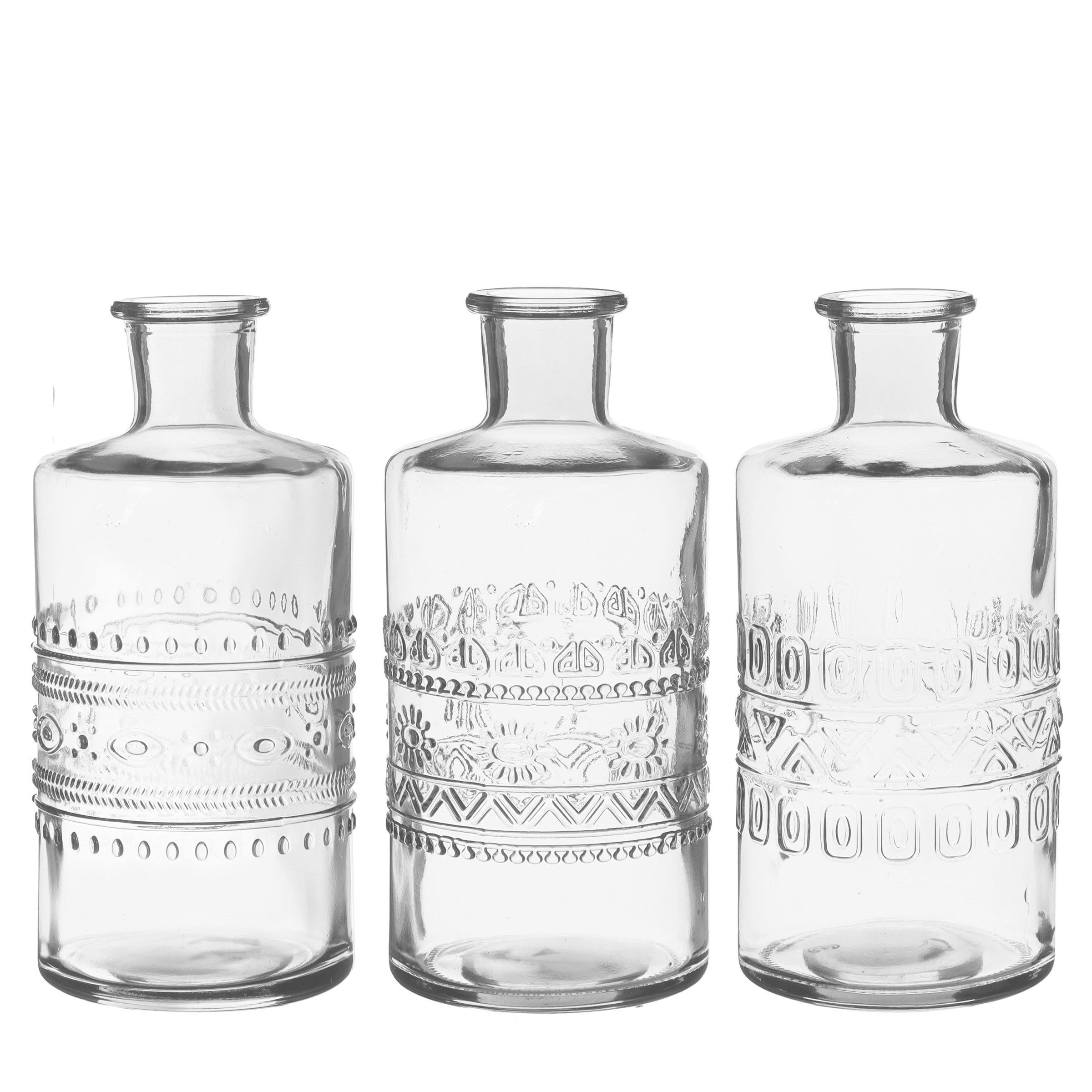 finehomegarden Dekovase Glas Flasche PORTO Ø7,5cm günstig online kaufen