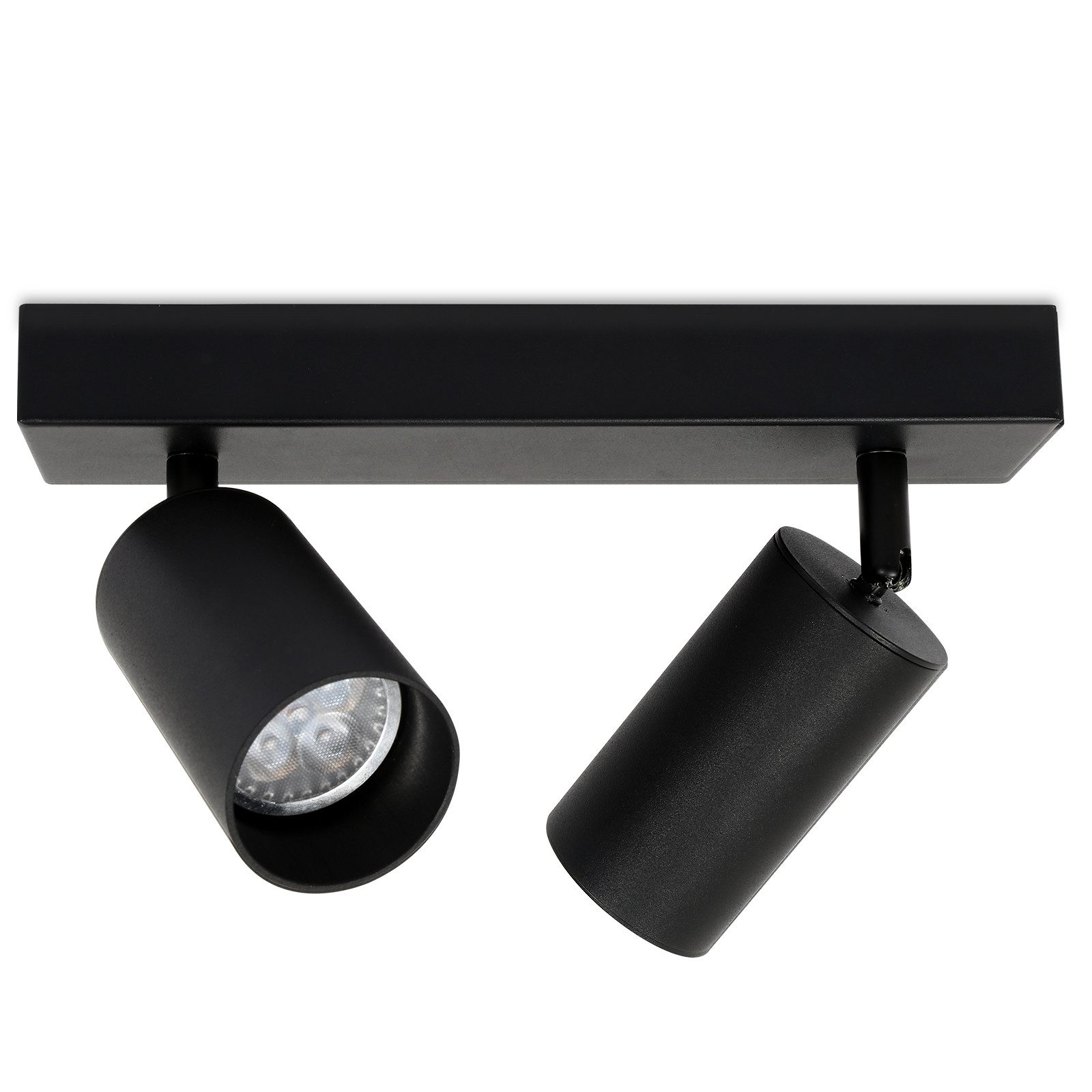 Clanmacy LED Deckenspots Deckenstrahler wechselbar Warmweiß günstig online kaufen