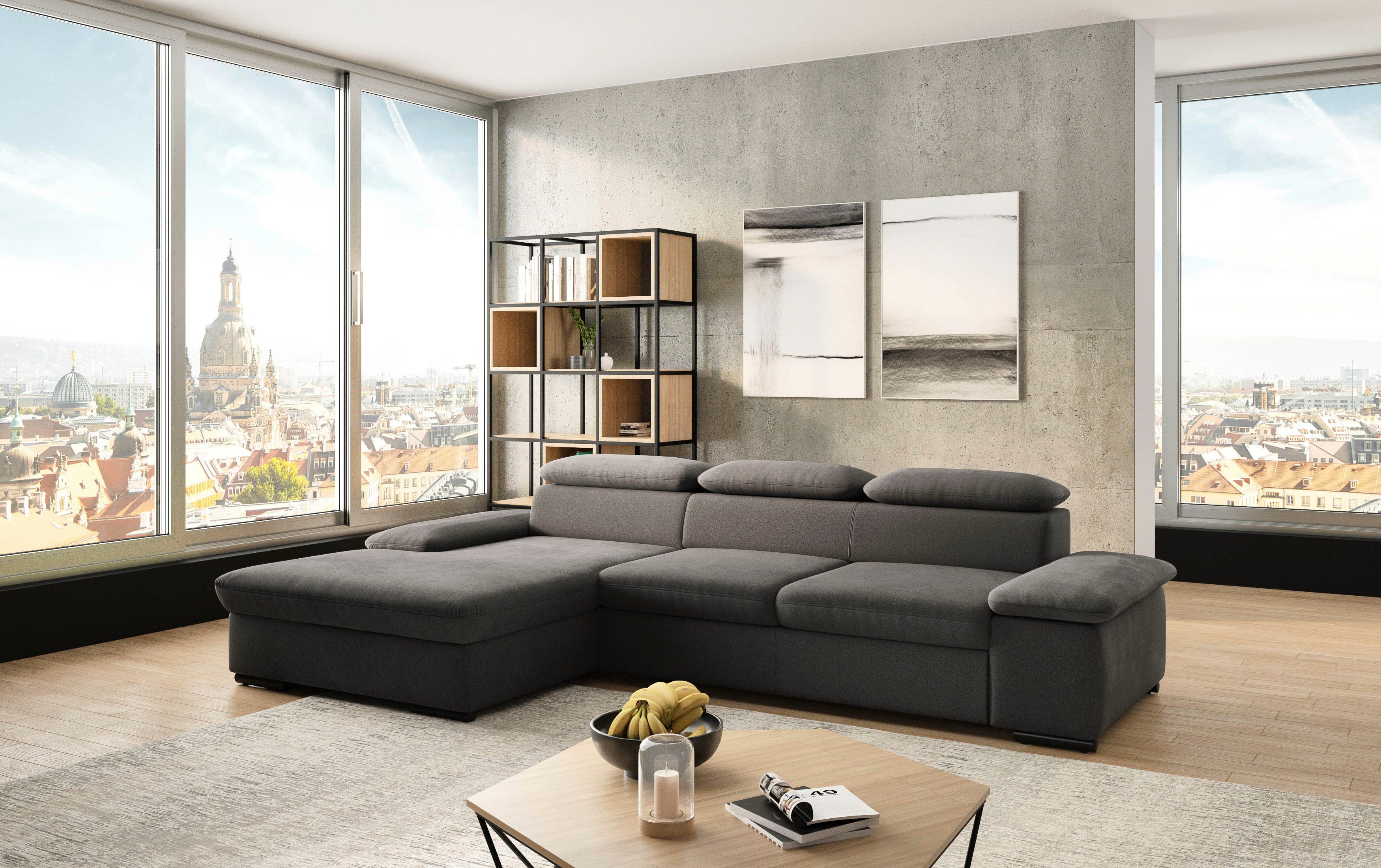 sit&more Ecksofa Alcudia L-Form, wahlweise mit günstig online kaufen