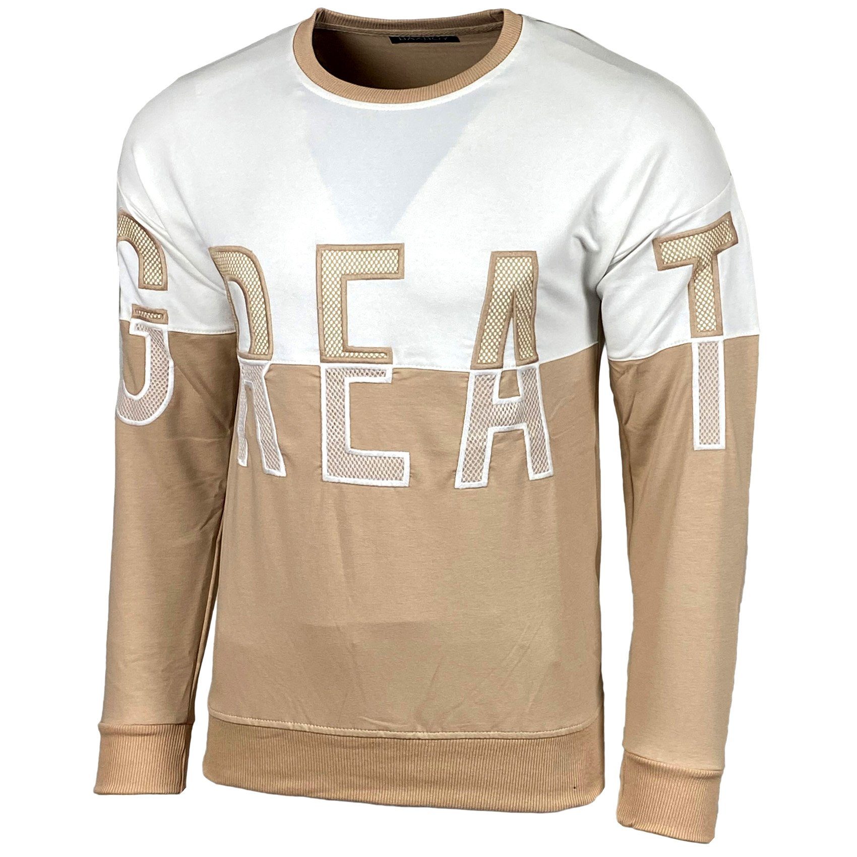 Hoodie Baxboy Herren Pullover Sweatjacke Sweatshirt Langarm Hoody 3764