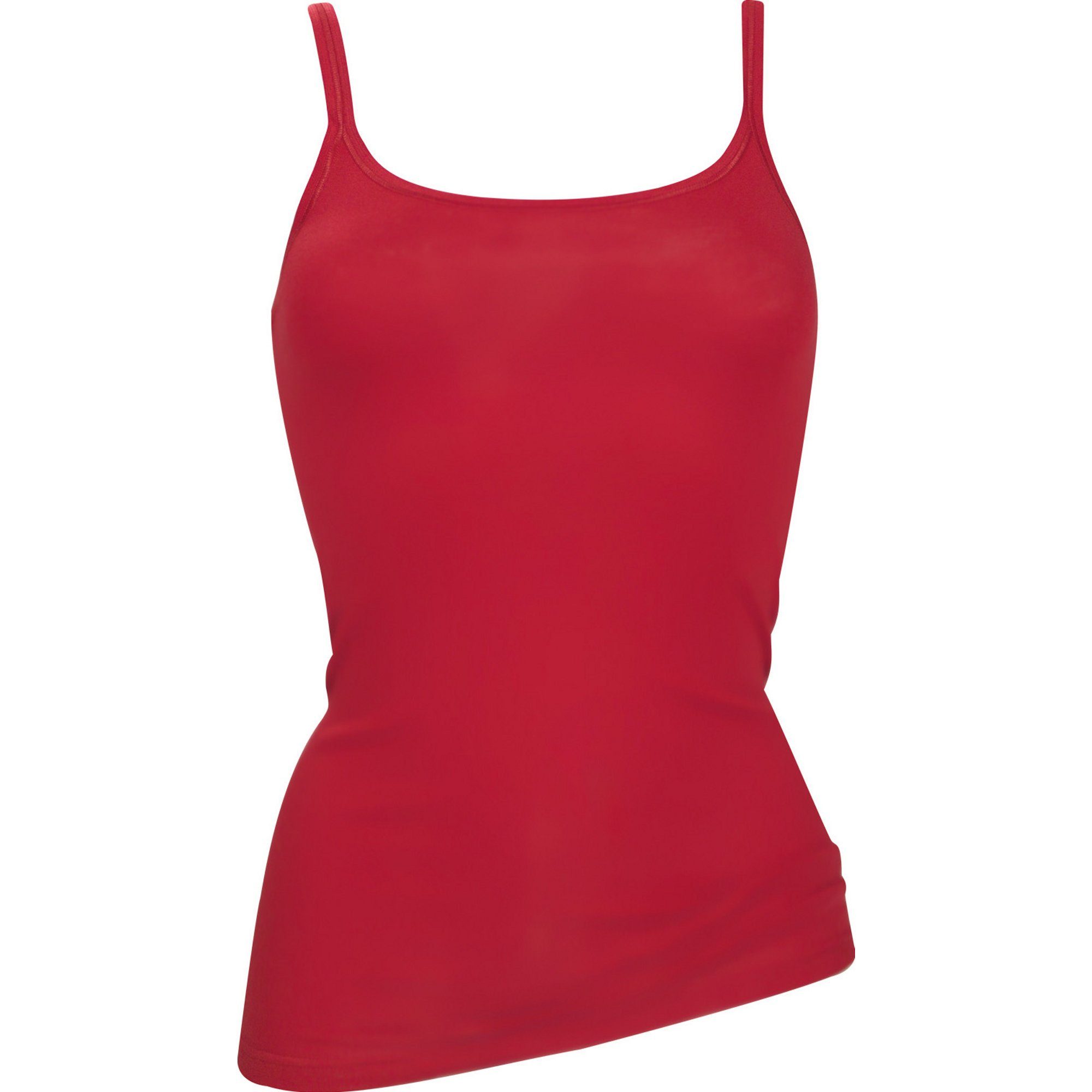 conta Unterhemd Damen-Unterhemd 2er-Pack Feinripp Uni