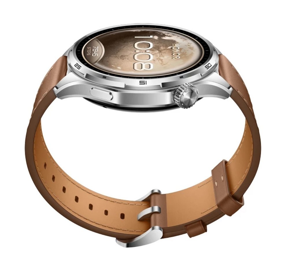 Honor HONOR Watch 6 Smartwatch (1.46 Zoll), bis 35 Tage im energiesparenden Modus braun