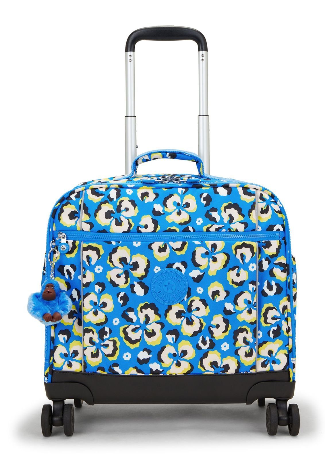 KIPLING Weichgepäck-Trolley Back To School Print, 4 Rollen Leopard Flower