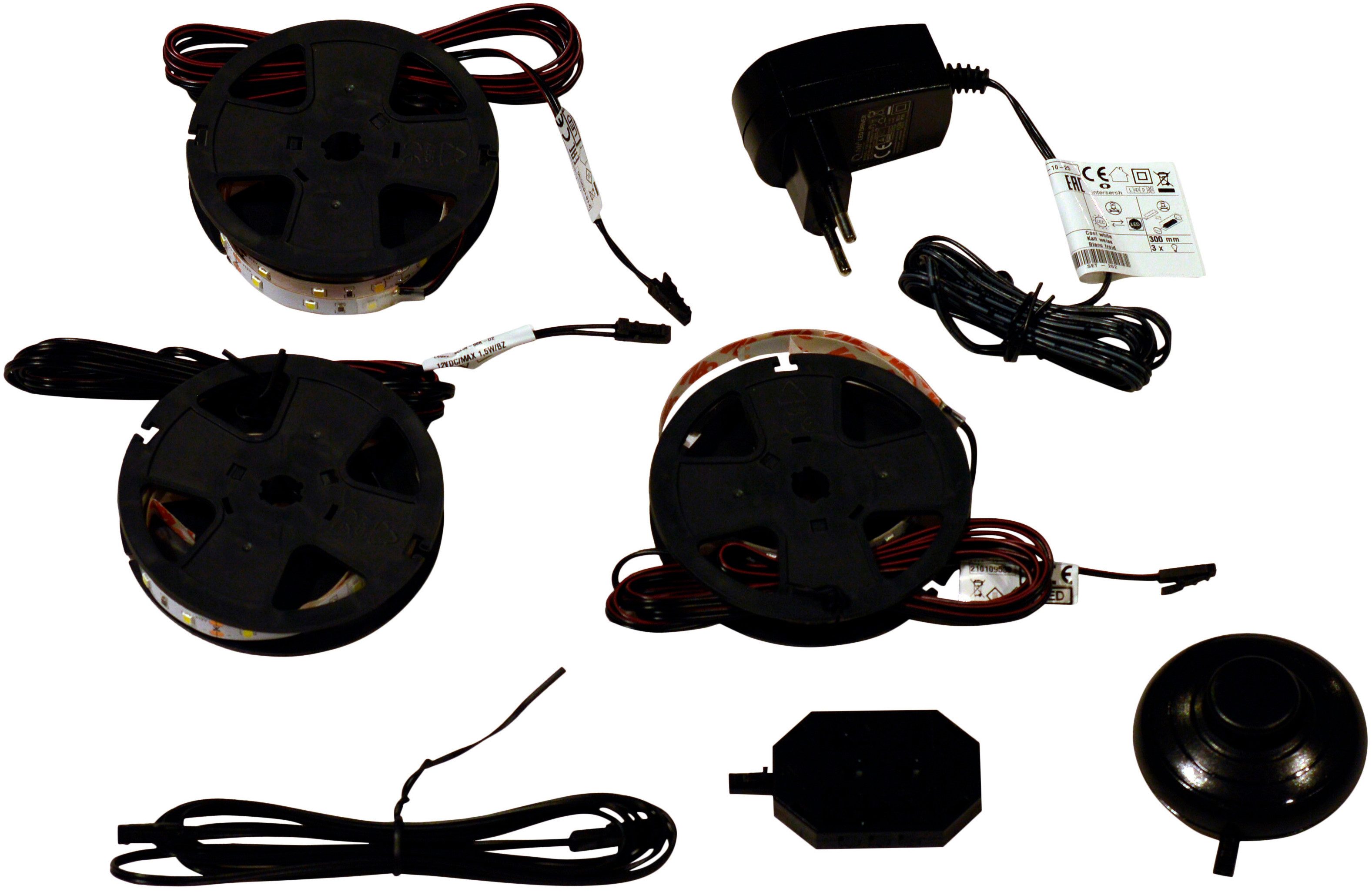 set one by Musterring LED Einbauleuchte York, 3er-Set, Warmlicht oder Kaltlicht, für Type 201 oder 203 York Office