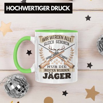 Trendation Tasse Jäger Tasse Geschenk Spruch Bester Jäger Jagd
