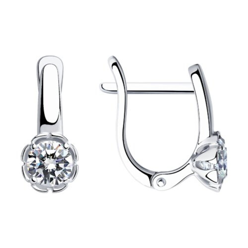 Secretforyou Creolen-Set Klassische Ohrringe aus Silber mit Zirkonia Stein