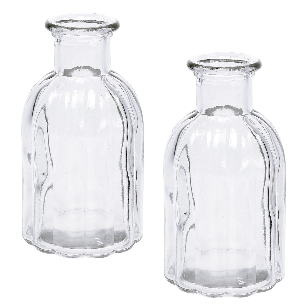 Viana Tischvase Mini Glasflasche Vase klar günstig online kaufen