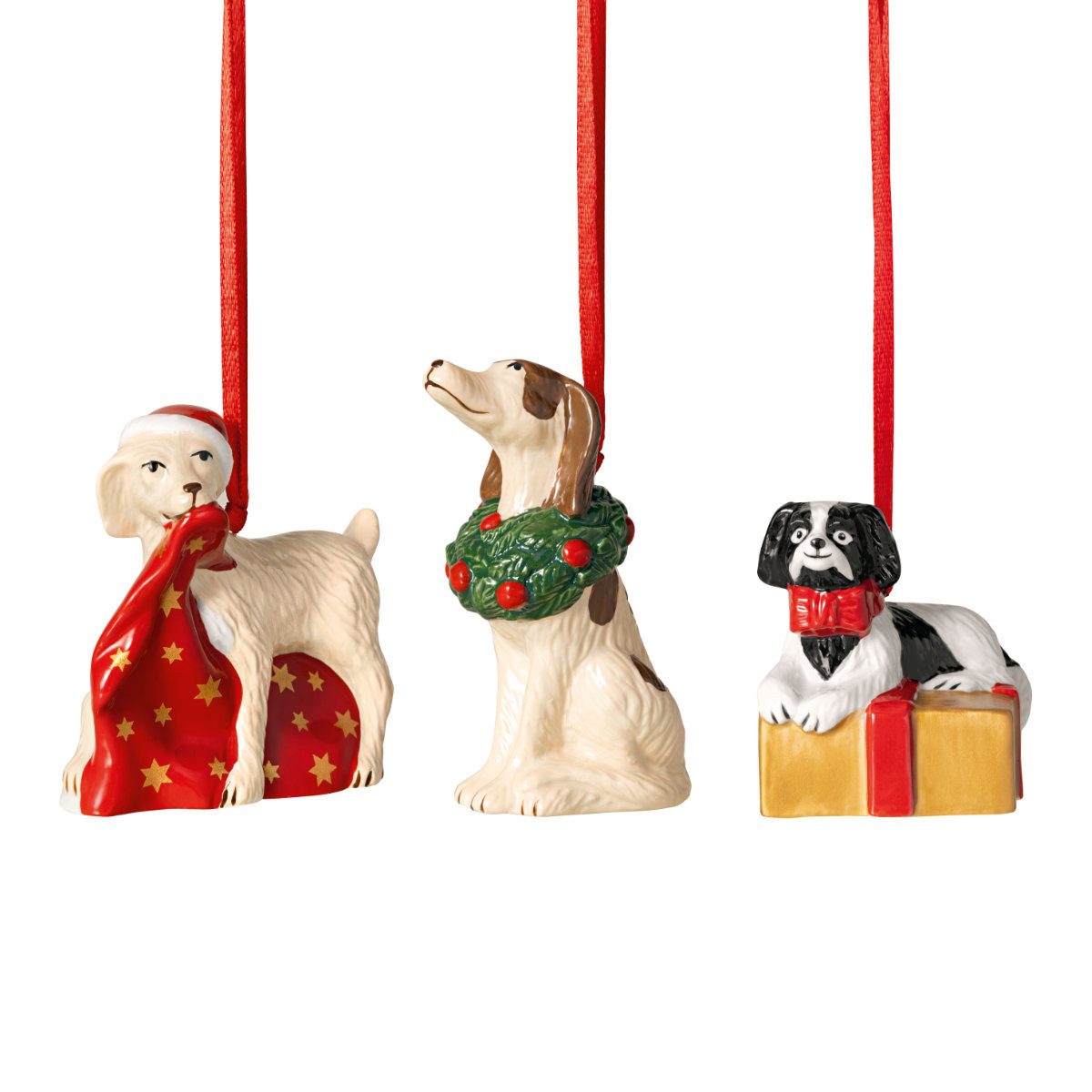 Villeroy & Boch Christbaumschmuck Nostalgic Ornaments, 3-tlg.