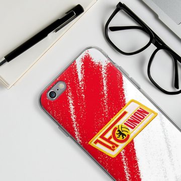 DeinDesign Handyhülle Offizielles Lizenzprodukt 1. FC Union Berlin Logo, Apple iPhone 6 Silikon Hülle Bumper Case Handy Schutzhülle